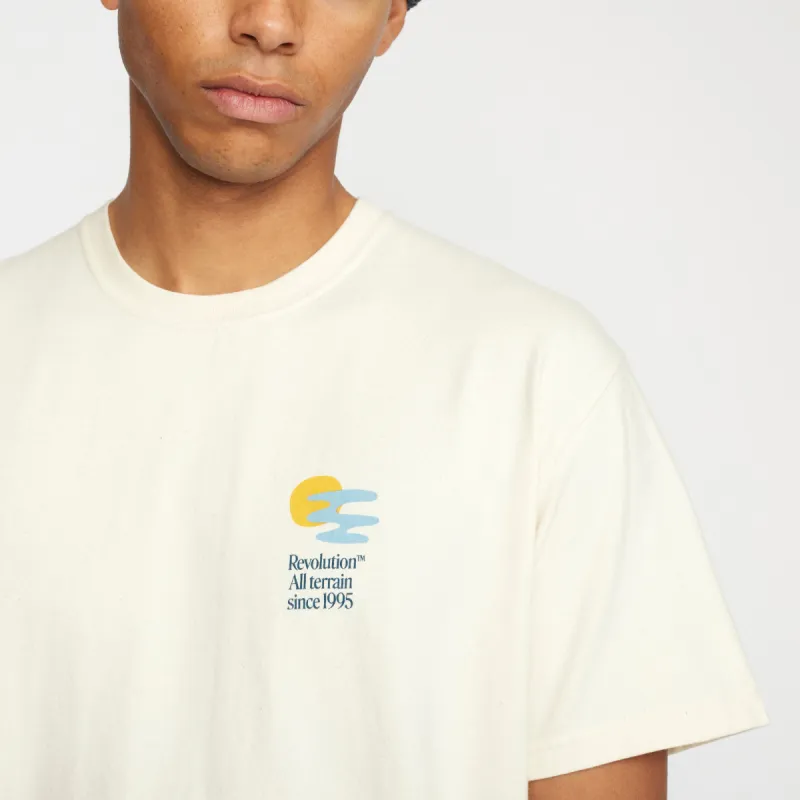 Printed T-shirt / 1375 SCA - Offwhite sold by Revolution