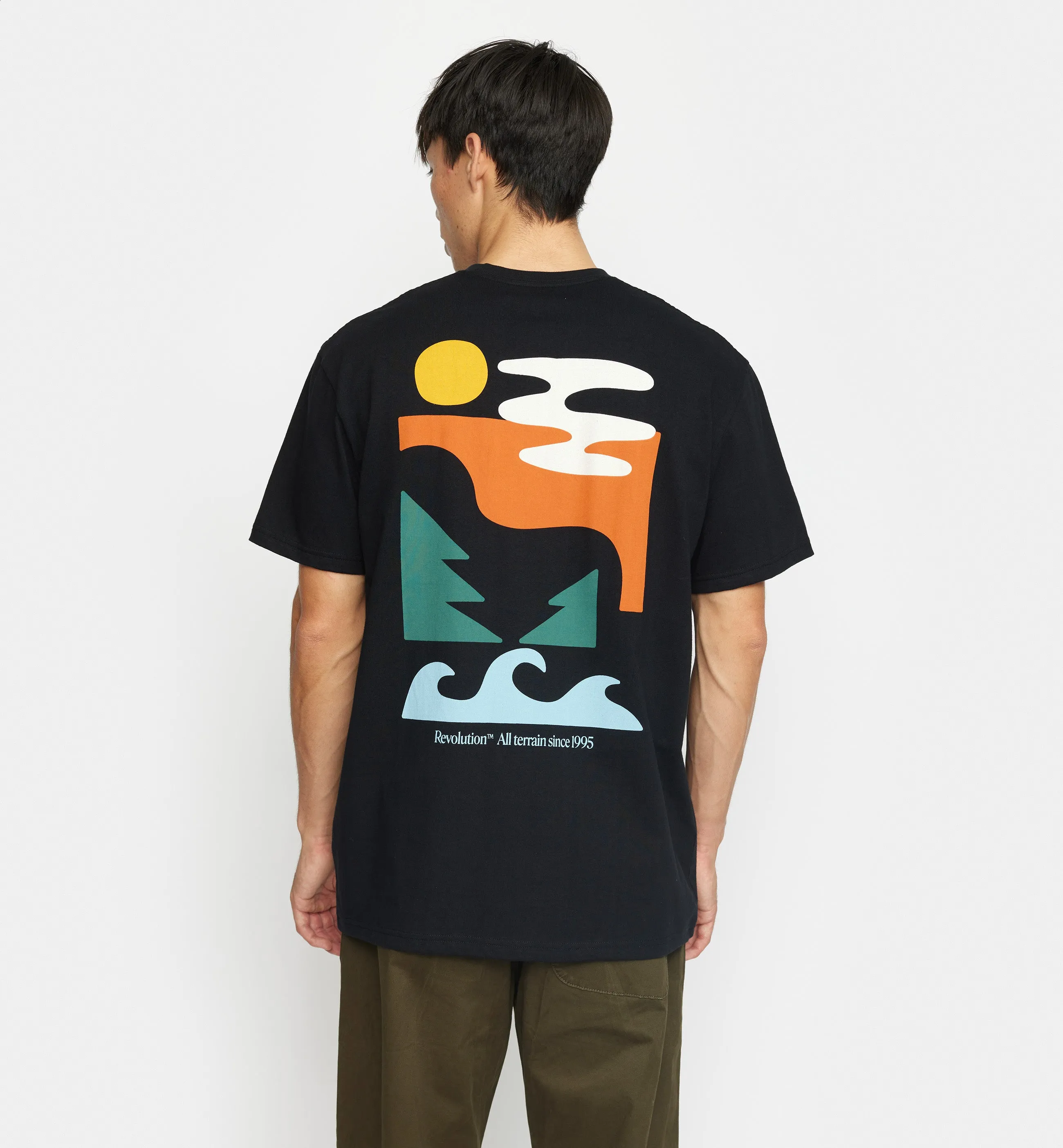 Printed T-shirt / 1375 SCA - Black sold by Revolution