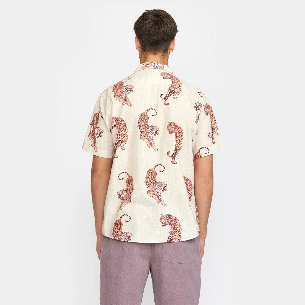 Short-sleeved Cuban Shirt / 3108 - Offwhite sold by Revolution product image thumbnail 3