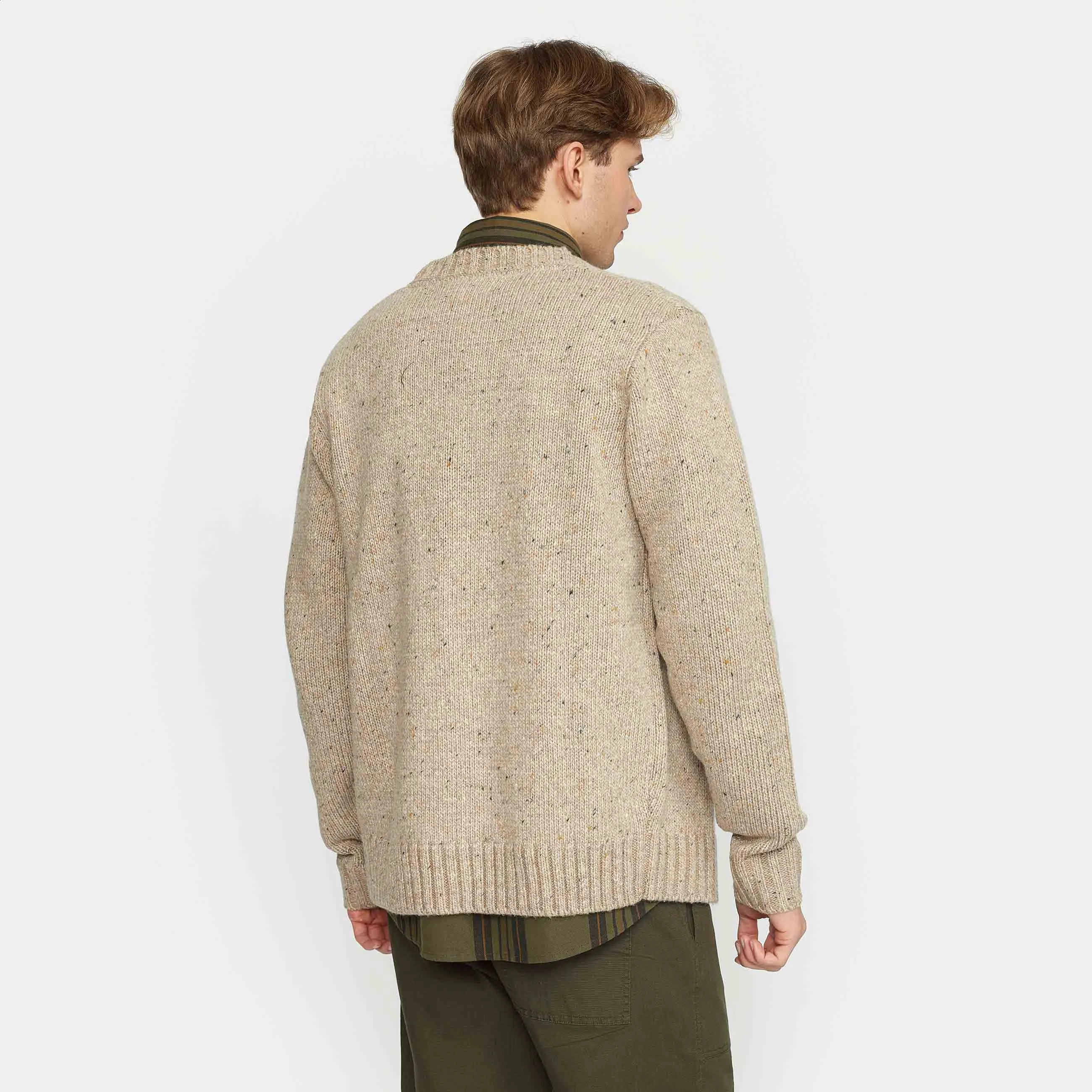 Knit Cardigan / 6543 - Offwhite sold by Revolution product image thumbnail 3
