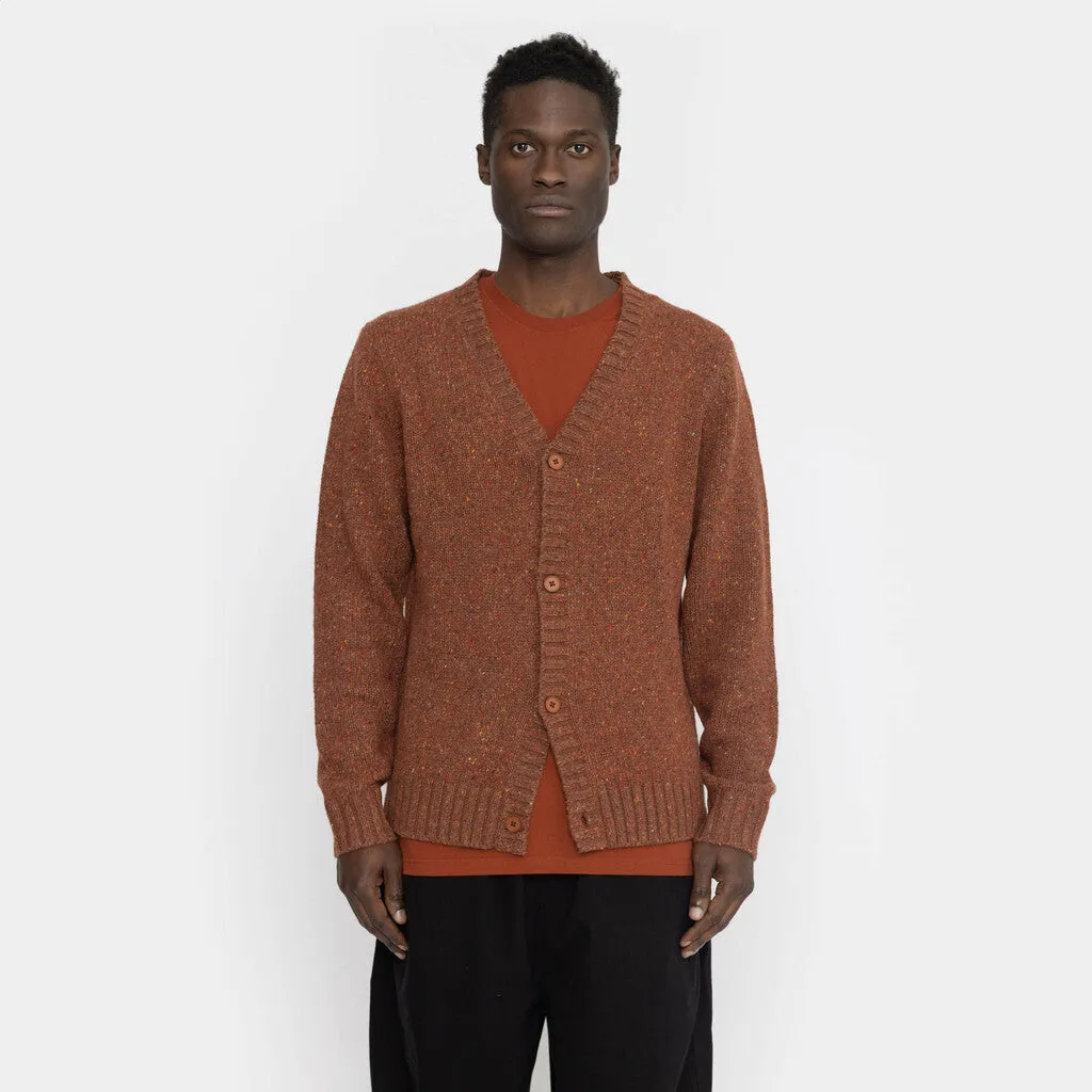 Knit Cardigan / 6543 - Darkred sold by Revolution