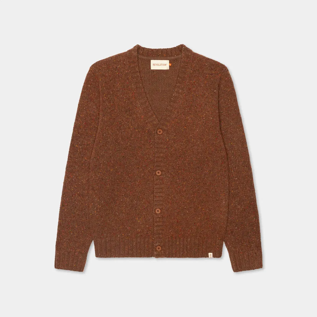 Knit Cardigan / 6543 - Darkred sold by Revolution product image thumbnail 5