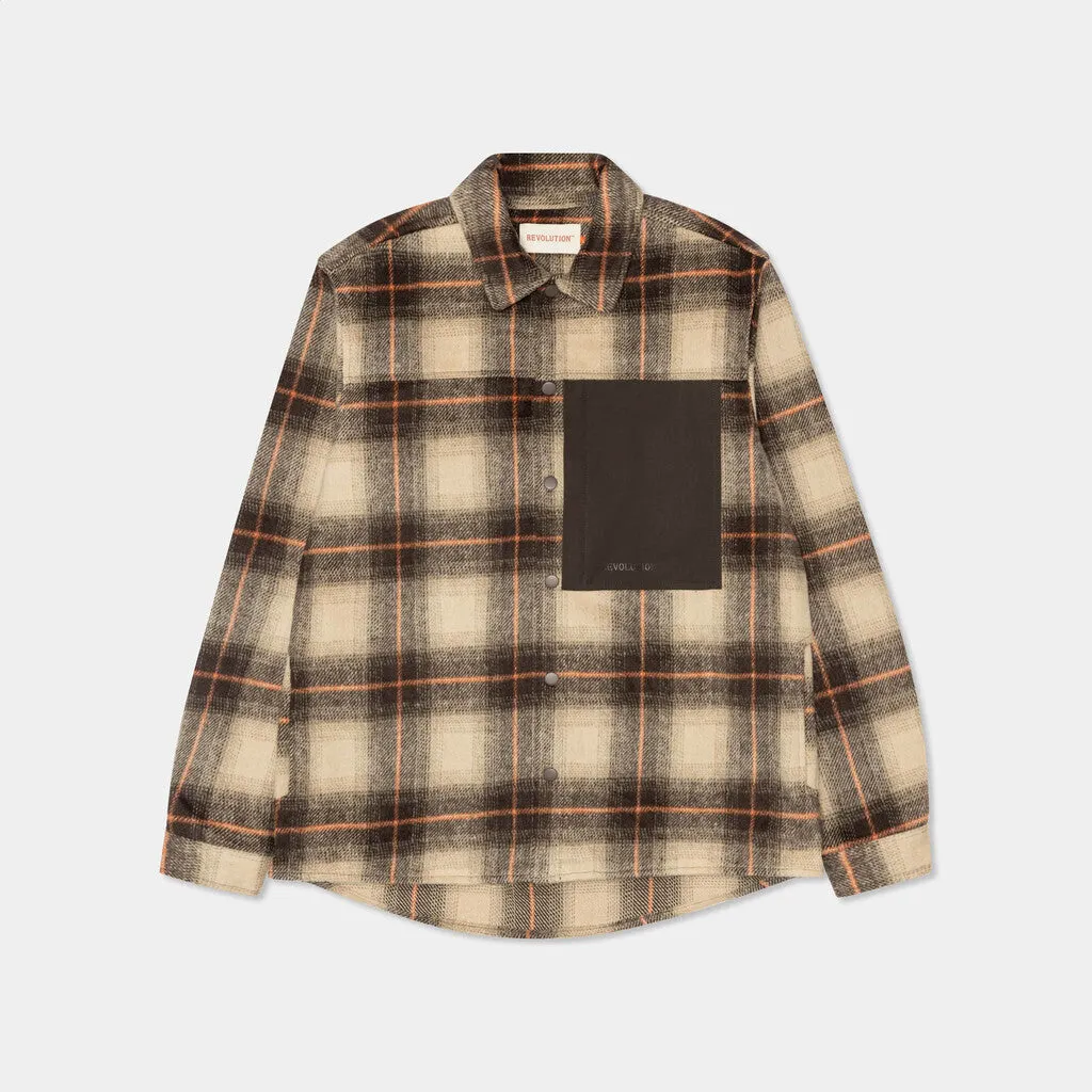 Hiker Overshirt / 3977 - Darkbrown sold by Revolution product image thumbnail 5