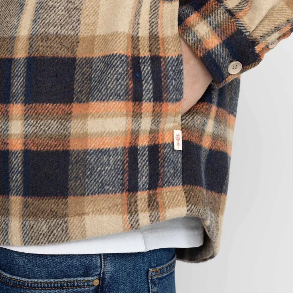 Lined Overshirt W Buttons / 3966 - Lightbrown sold by Revolution product image thumbnail 5