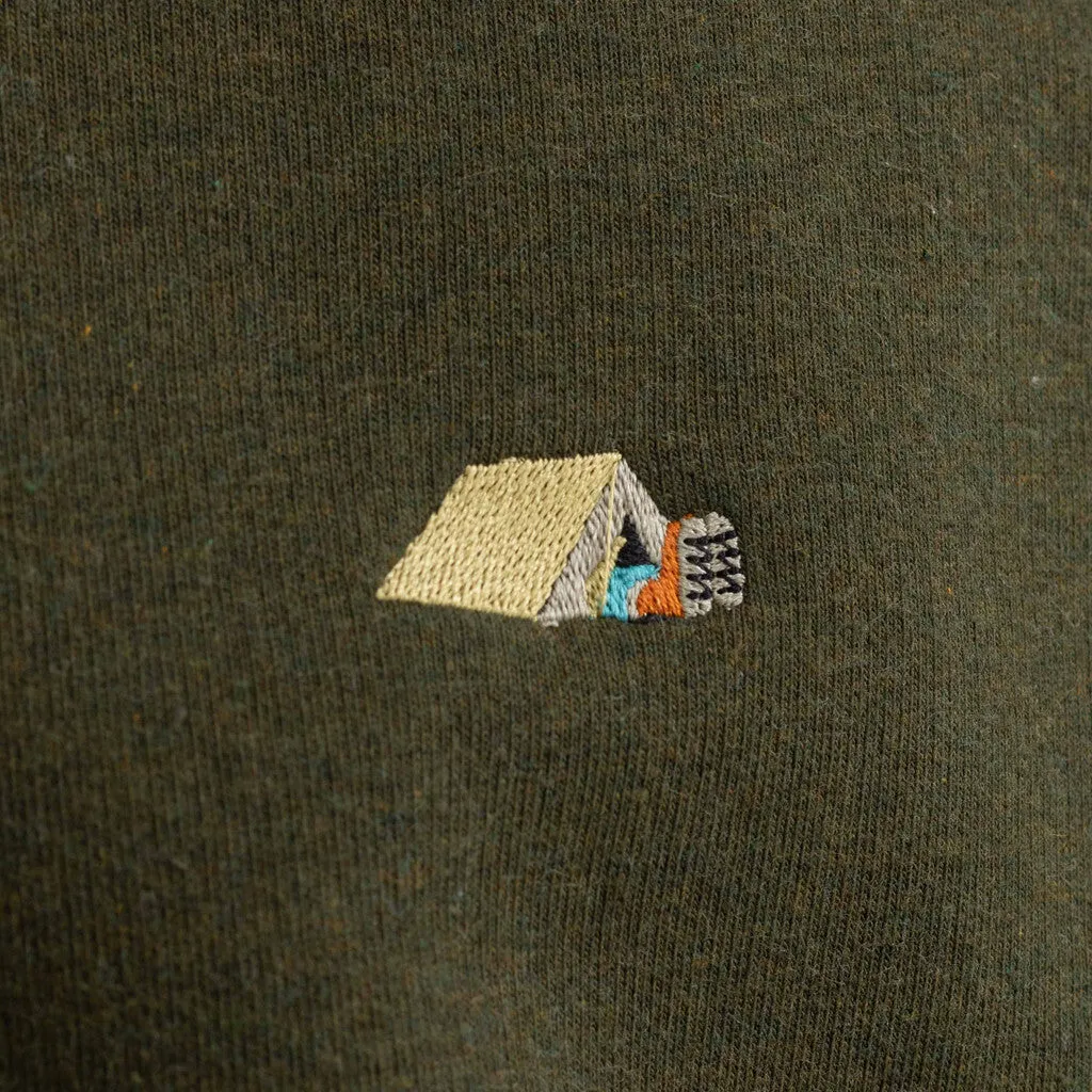 Regular Crew / 2765 TEN - Army-melange sold by Revolution