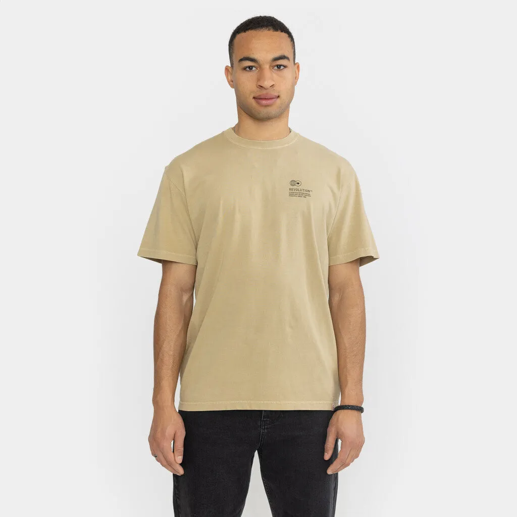 Loose T-shirt / 1345 BOA - Khaki sold by Revolution product image thumbnail 3