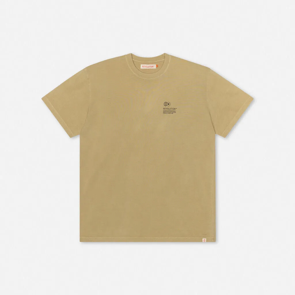 Loose T-shirt / 1345 BOA - Khaki sold by Revolution