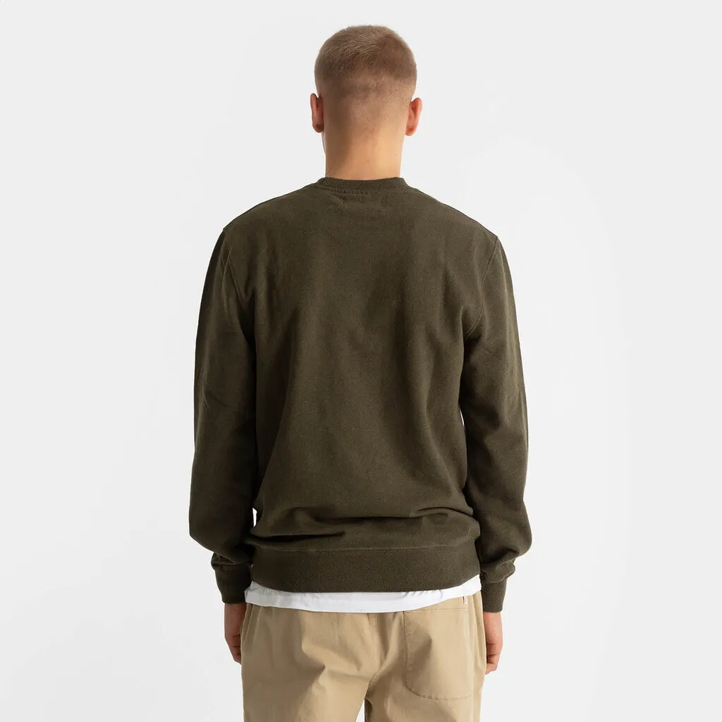 Crewneck / 2718 2CV - Army-melange sold by Revolution product image thumbnail 4