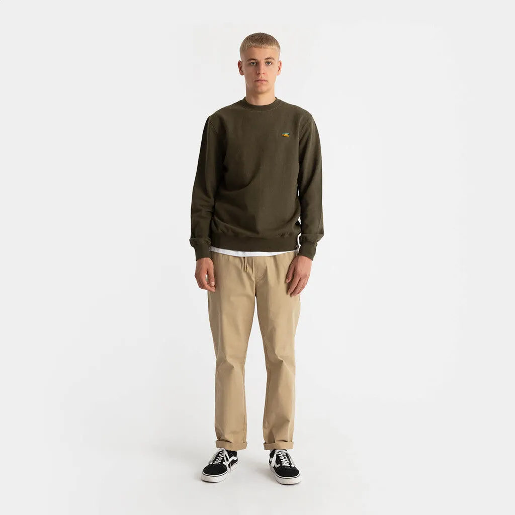 Crewneck / 2718 2CV - Army-melange sold by Revolution product image thumbnail 3