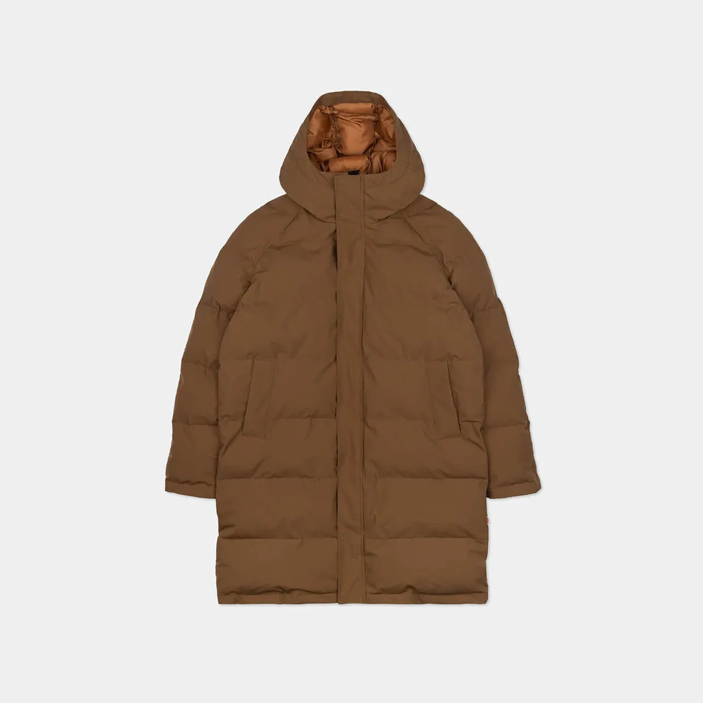Long Puffer Jacket / 7790 - Brown sold by Revolution product image thumbnail 5