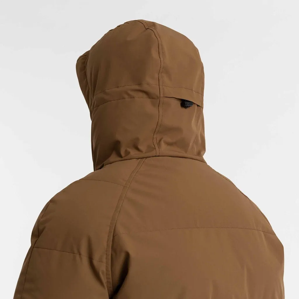 Long Puffer Jacket / 7790 - Brown sold by Revolution product image thumbnail 3