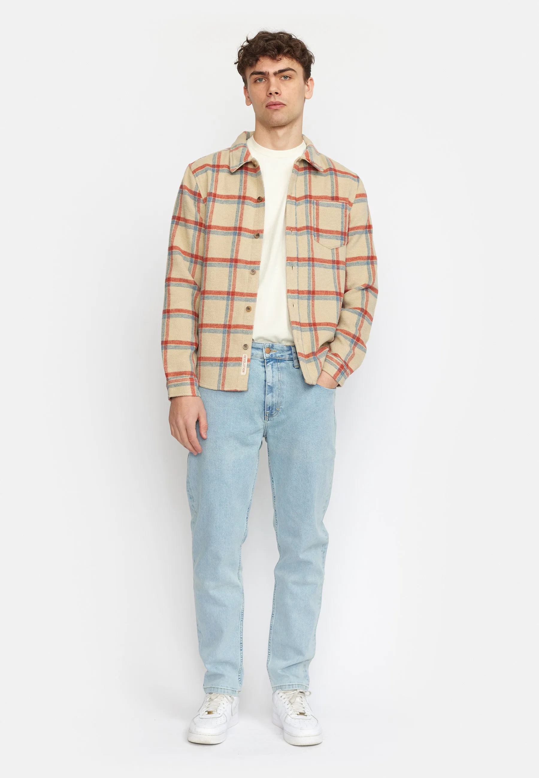 Casual Overshirt / 3839 - Offwhite sold by Revolution product image thumbnail 3