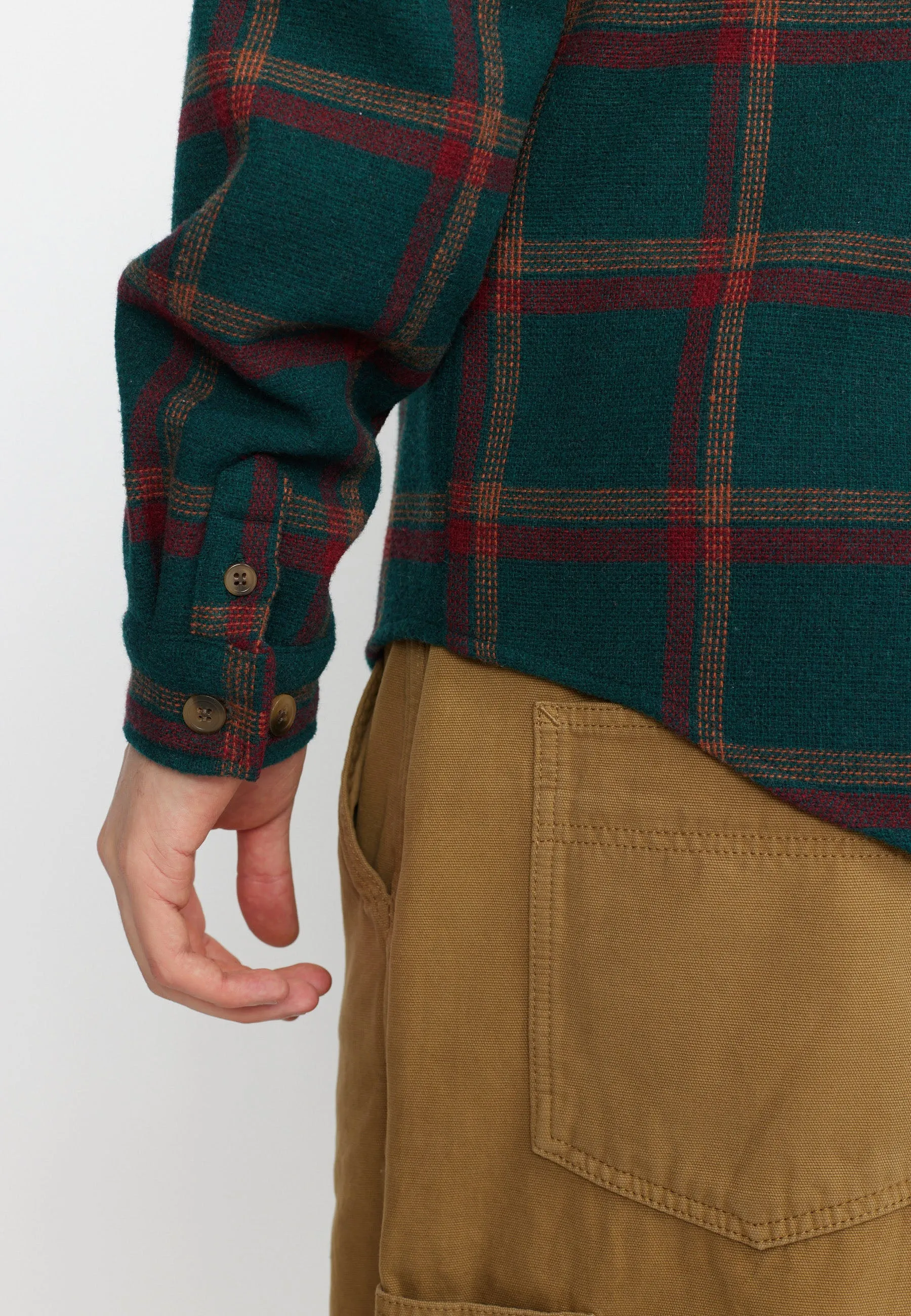 Casual Overshirt / 3839 - Green sold by Revolution product image thumbnail 5