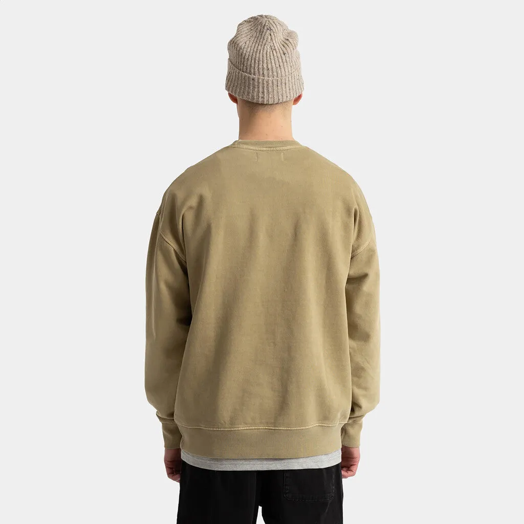 Loose Crewneck / 2734 MUS - Khaki sold by Revolution product image thumbnail 5