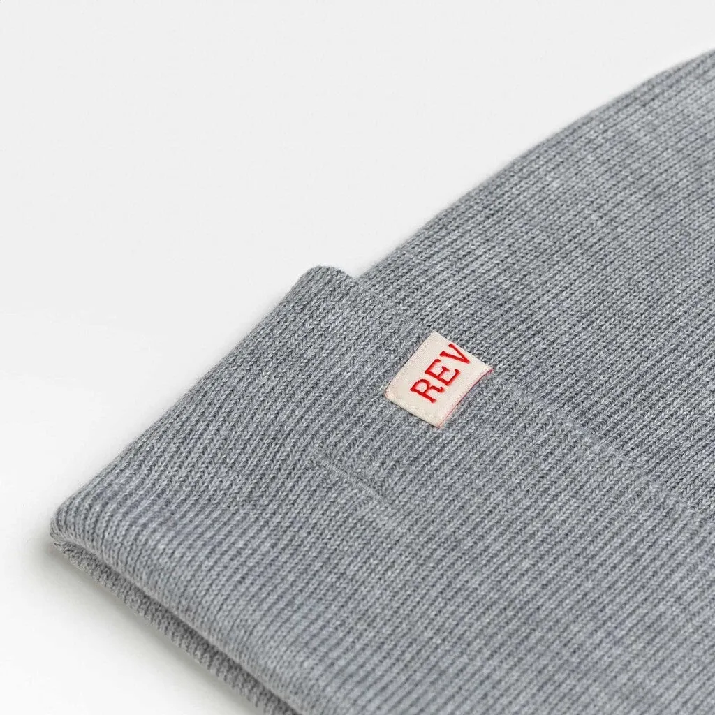 Beanie / 9321 - Grey-melange sold by Revolution product image thumbnail 2