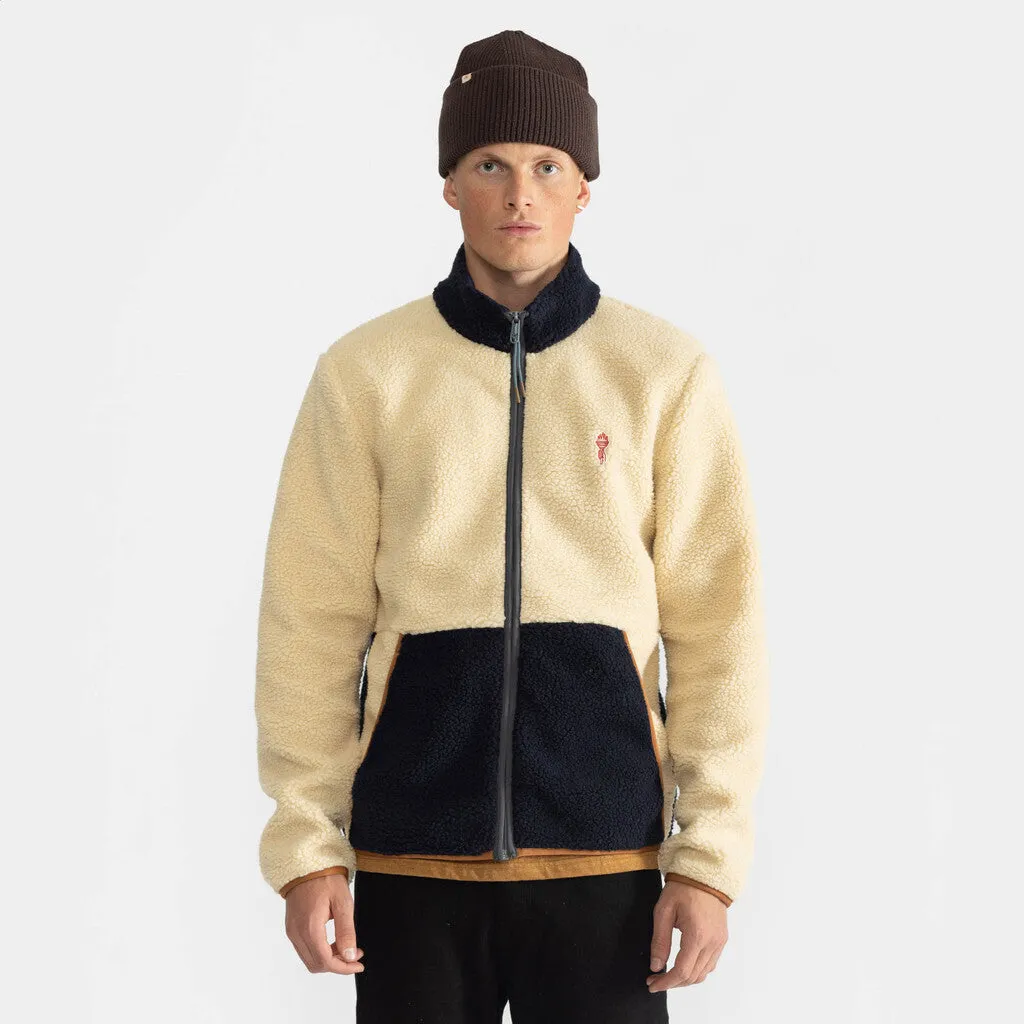 Blocked Teddy Jacket / 7715 - Dustblue sold by Revolution product image thumbnail 4