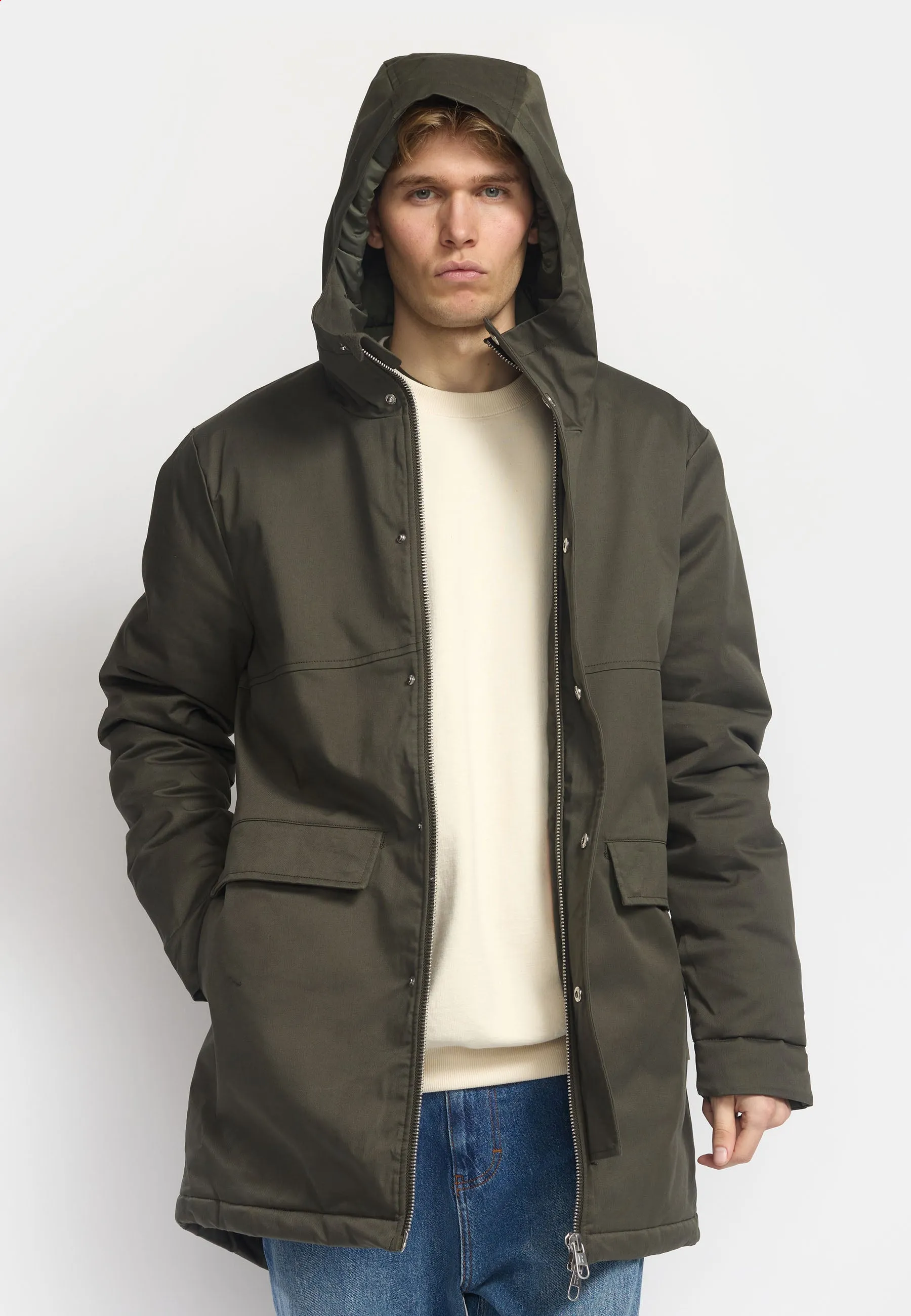 Fishtail Parka / 7689 - Army sold by Revolution product image thumbnail 3