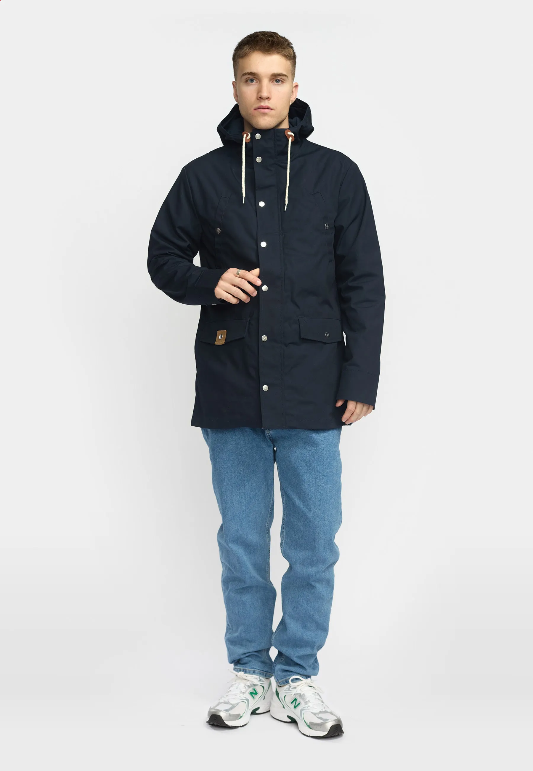 Hooded Jacket / 7287 - Navy sold by Revolution