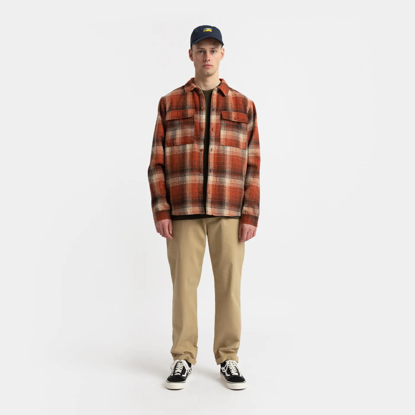 Lined Overshirt / 3882 - Orange sold by Revolution product image thumbnail 4