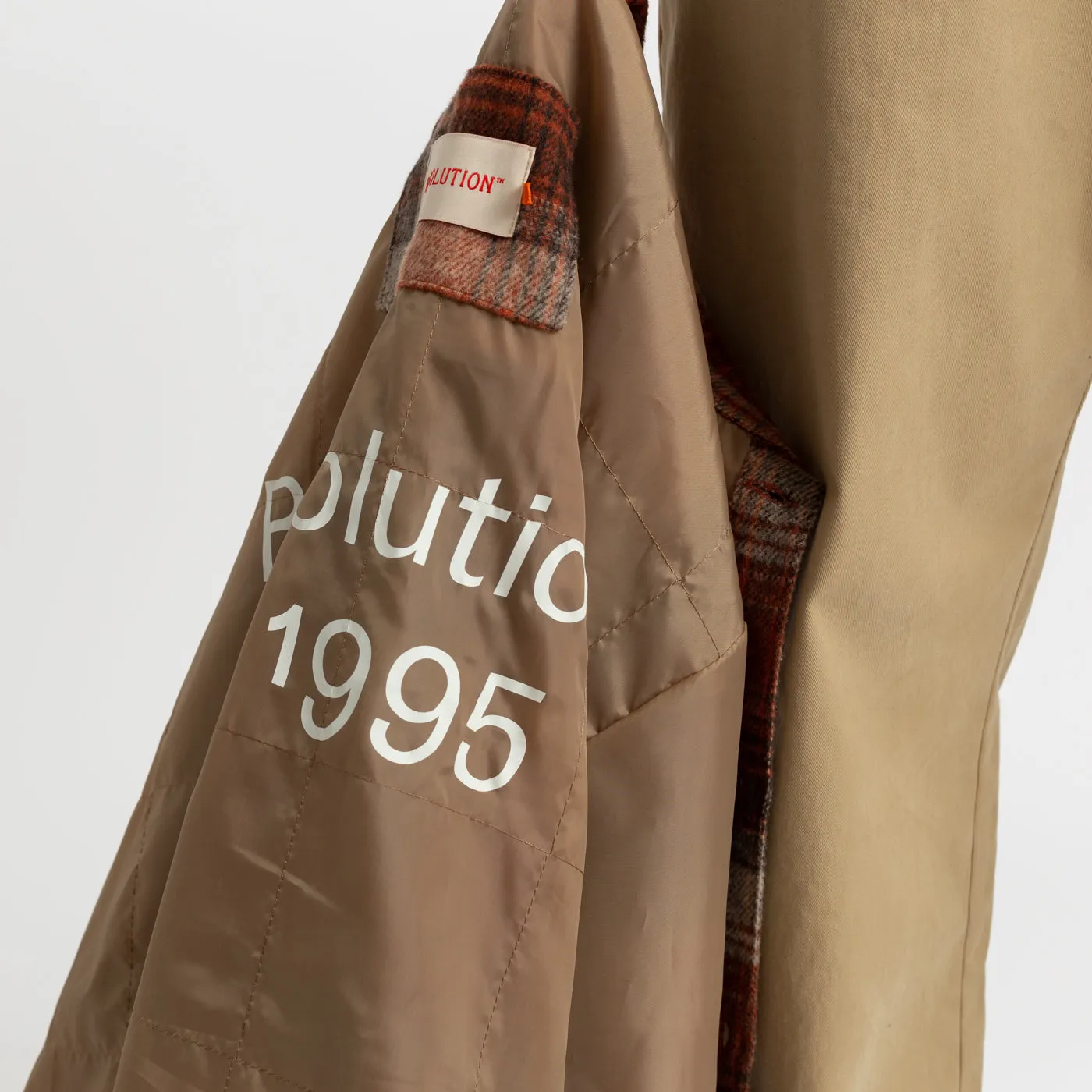 Lined Overshirt / 3882 - Orange sold by Revolution product image thumbnail 5