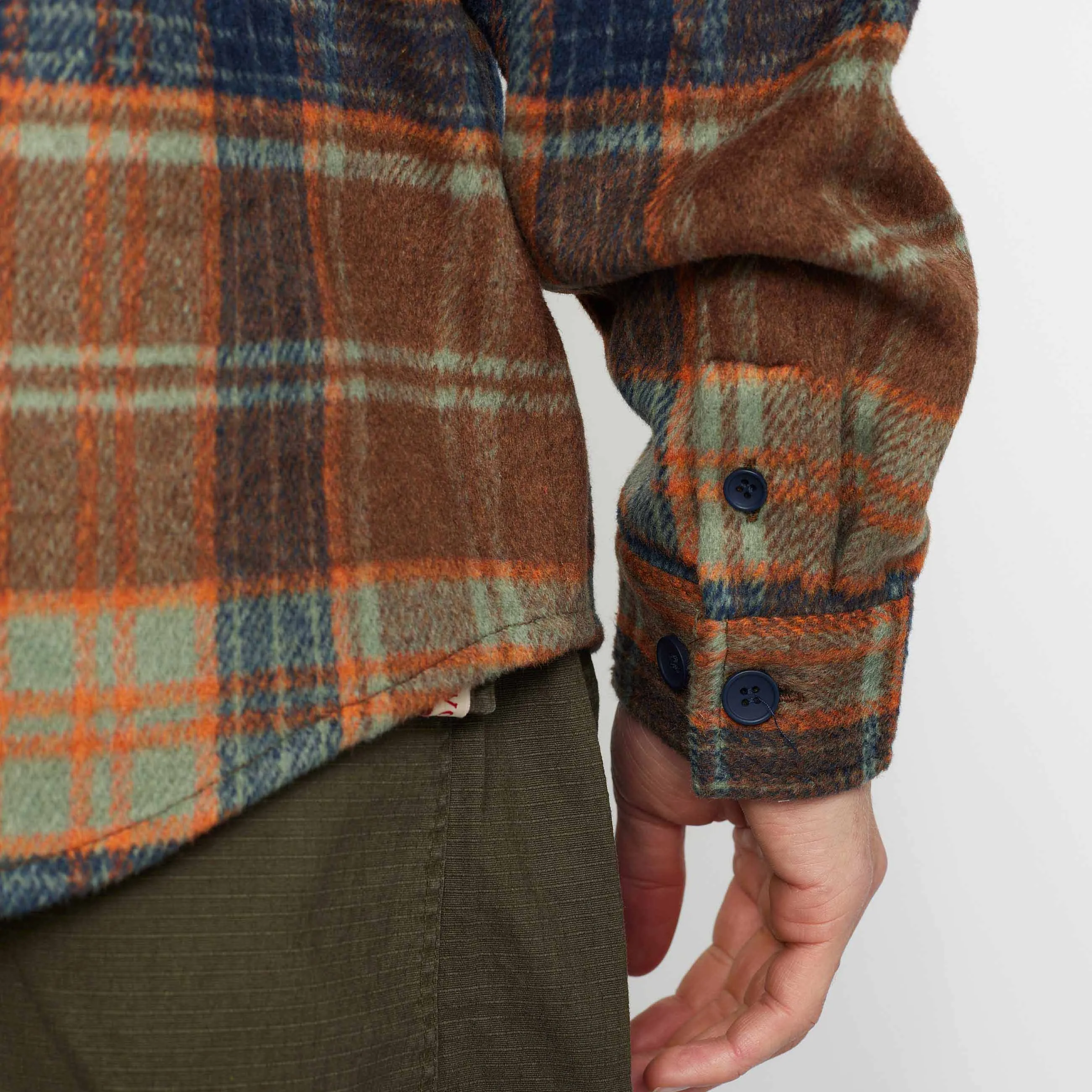 Casual Overshirt / 3138 - Brown sold by Revolution product image thumbnail 5