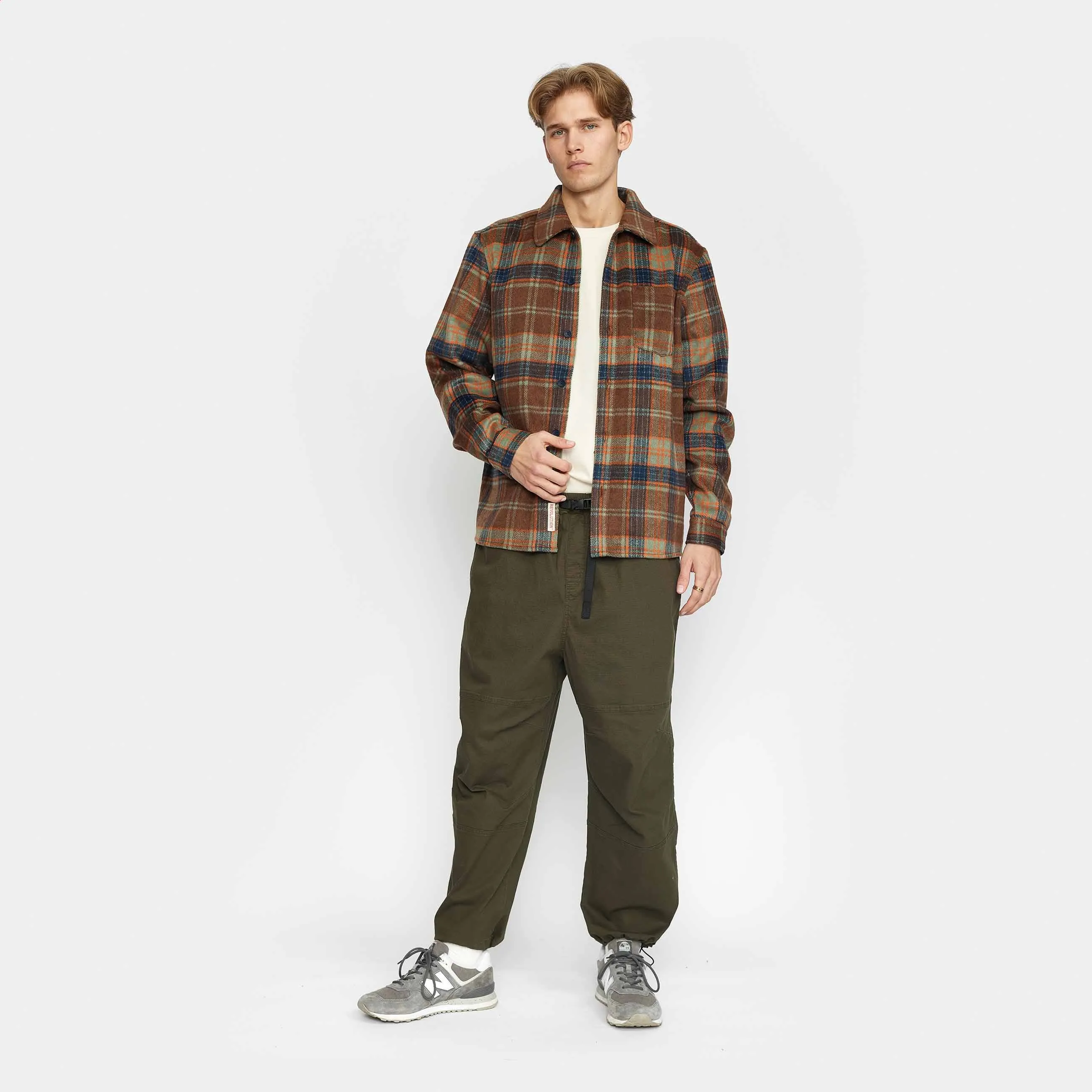 Casual Overshirt / 3138 - Brown sold by Revolution product image thumbnail 2