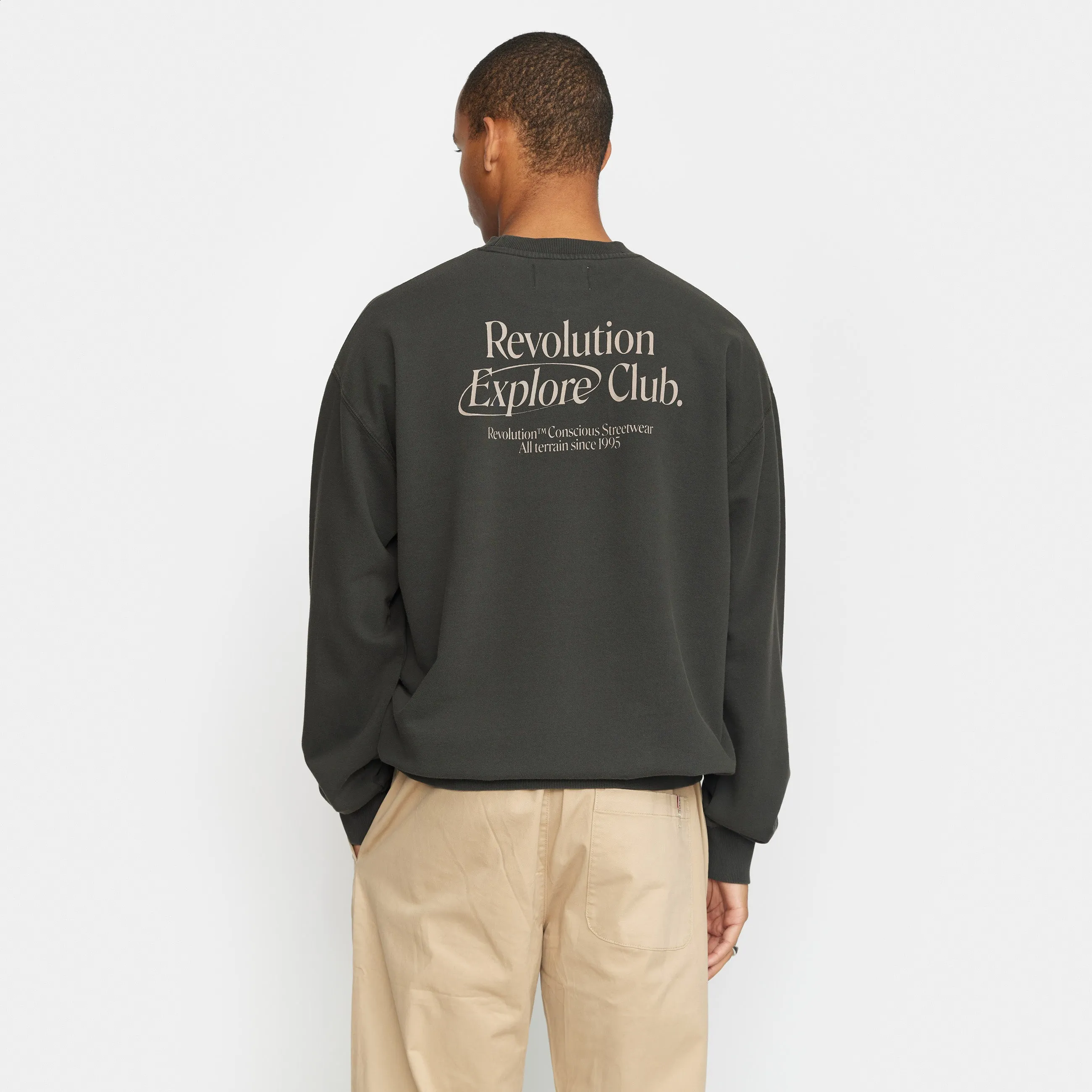 Printed Crewneck / 2782 EXP - Black sold by Revolution product image thumbnail 5