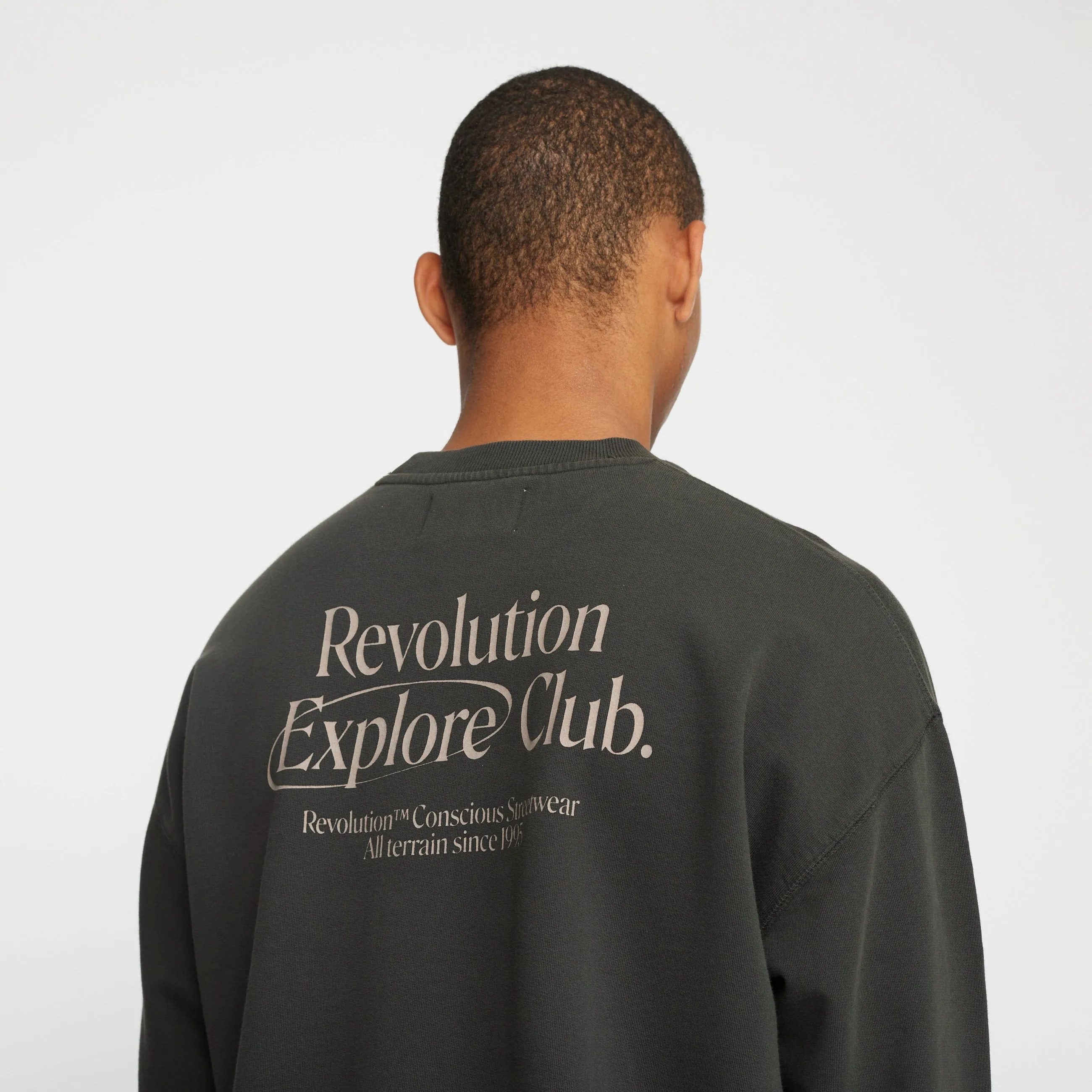 Printed Crewneck / 2782 EXP - Black sold by Revolution product image thumbnail 2