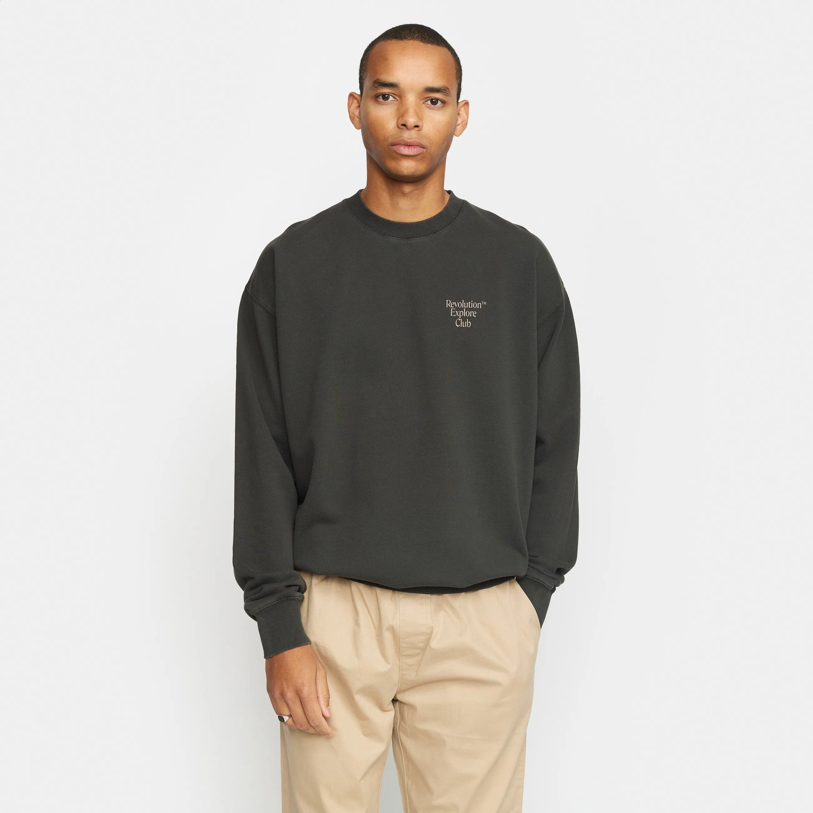 Printed Crewneck / 2782 EXP - Black sold by Revolution product image thumbnail 3