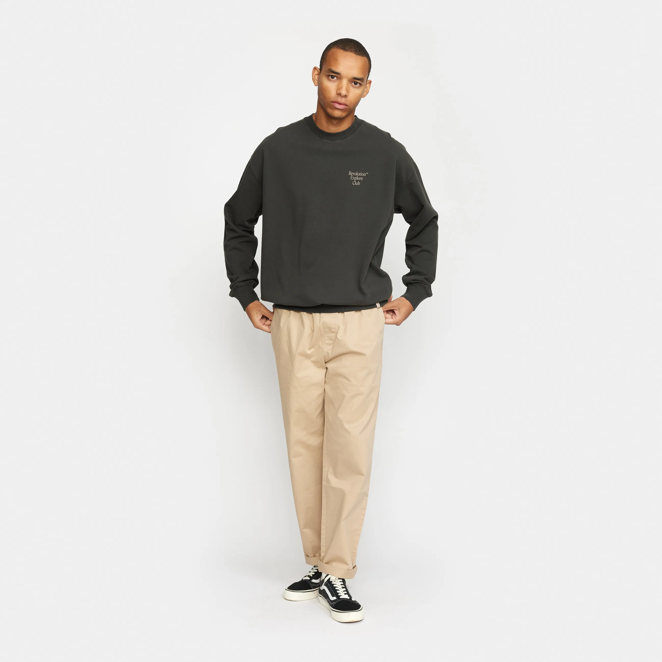 Printed Crewneck / 2782 EXP - Black sold by Revolution product image thumbnail 4