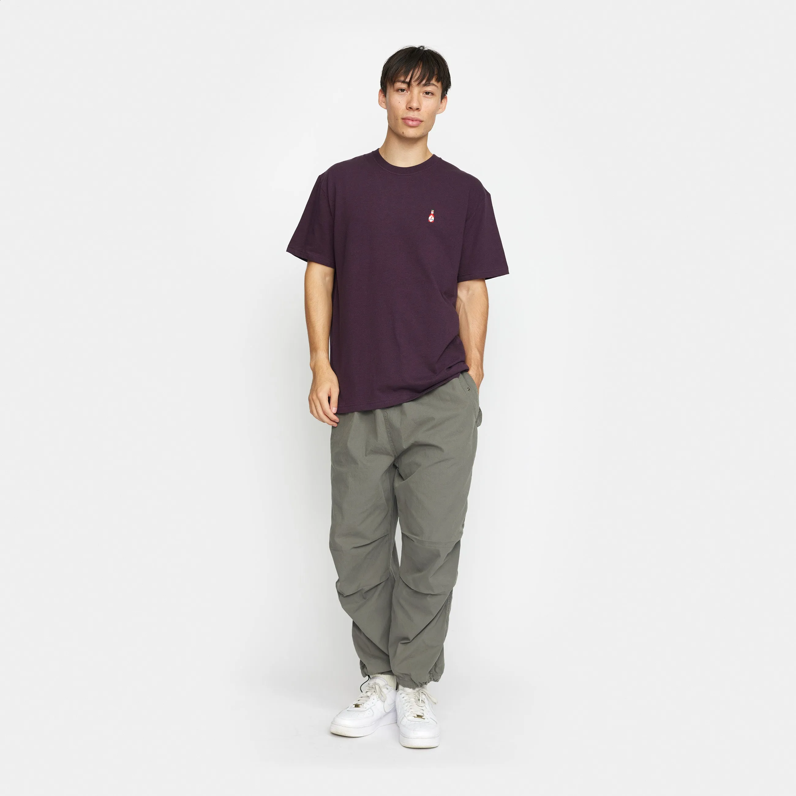 Application T-Shirt / 1378 HOT - Purple-melange sold by Revolution product image thumbnail 3