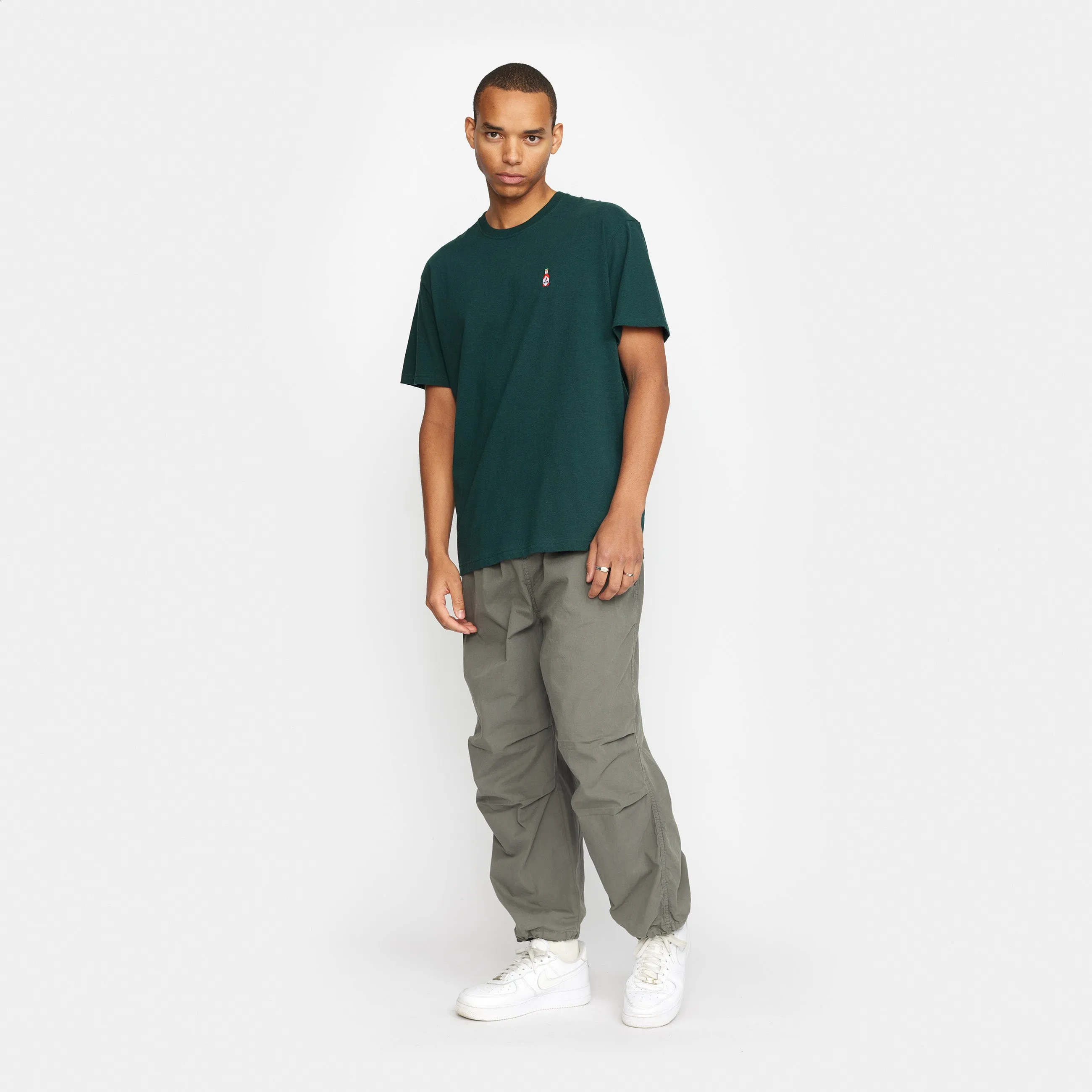 Application T-Shirt / 1378 HOT - Darkgreen-melange sold by Revolution product image thumbnail 4