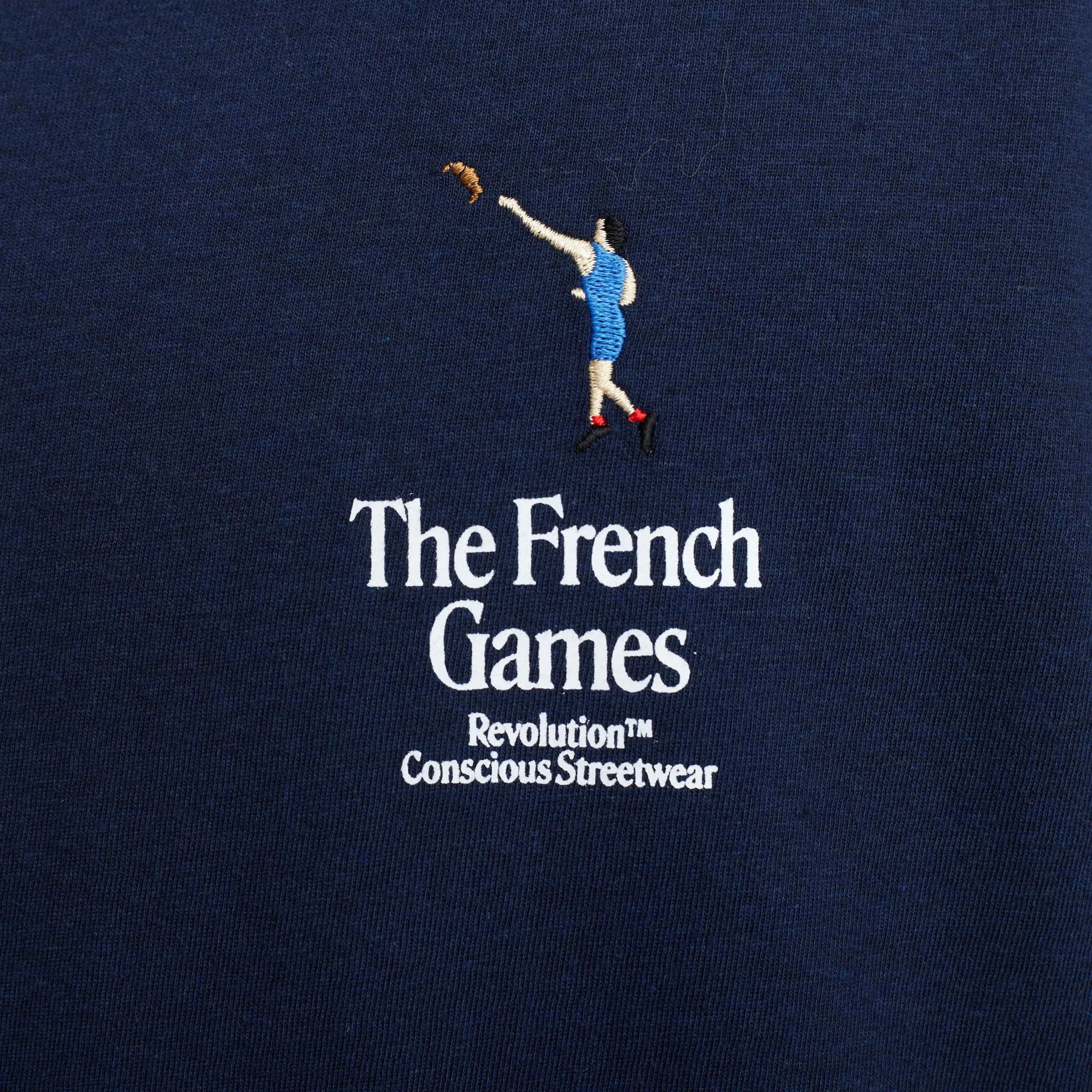 Application T-Shirt / 1377 SHO - Navy-melange sold by Revolution product image thumbnail 2