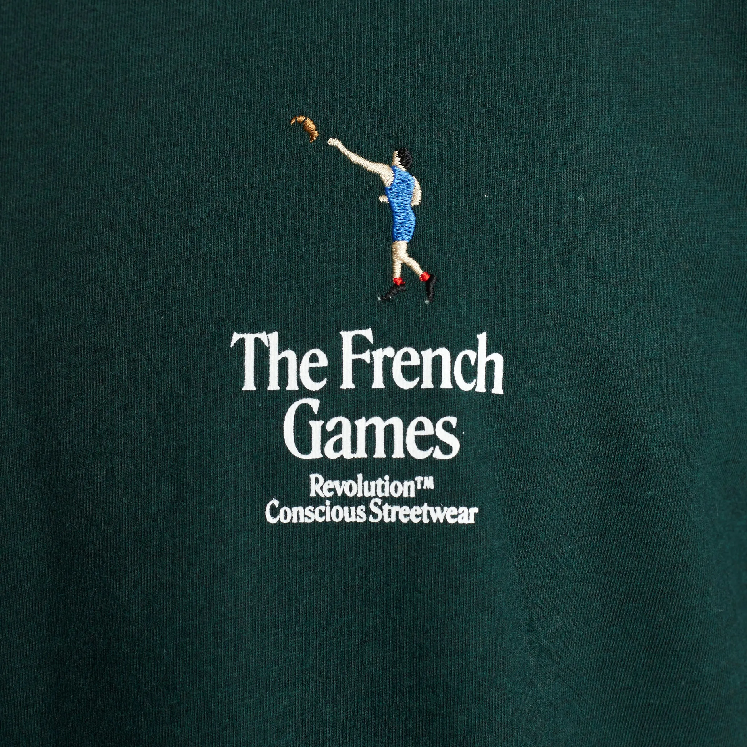 Application T-Shirt / 1377 SHO - Darkgreen-melange sold by Revolution product image thumbnail 2