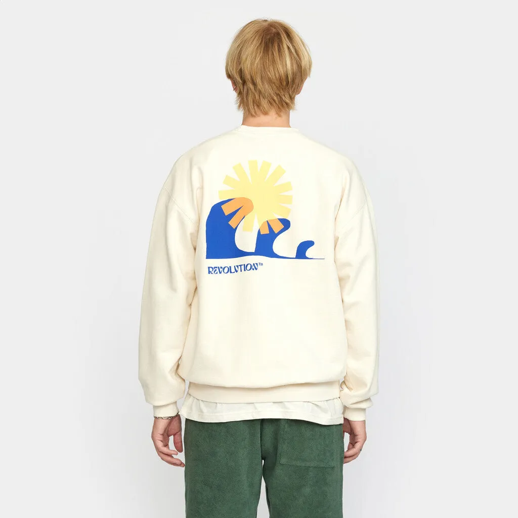 Loose Crewneck / 2774 SUN - Offwhite sold by Revolution product image thumbnail 5