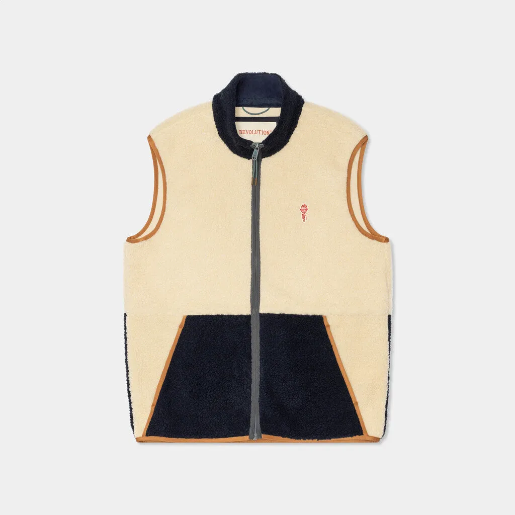 Teddy Vest / 7716 - Dustblue sold by Revolution product image thumbnail 5