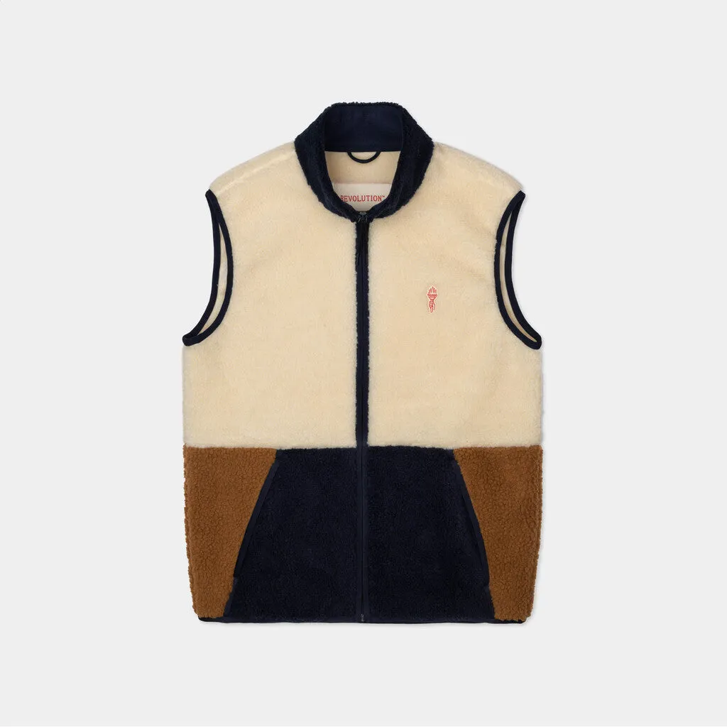 Teddy Vest / 7716 - Brown sold by Revolution product image thumbnail 5