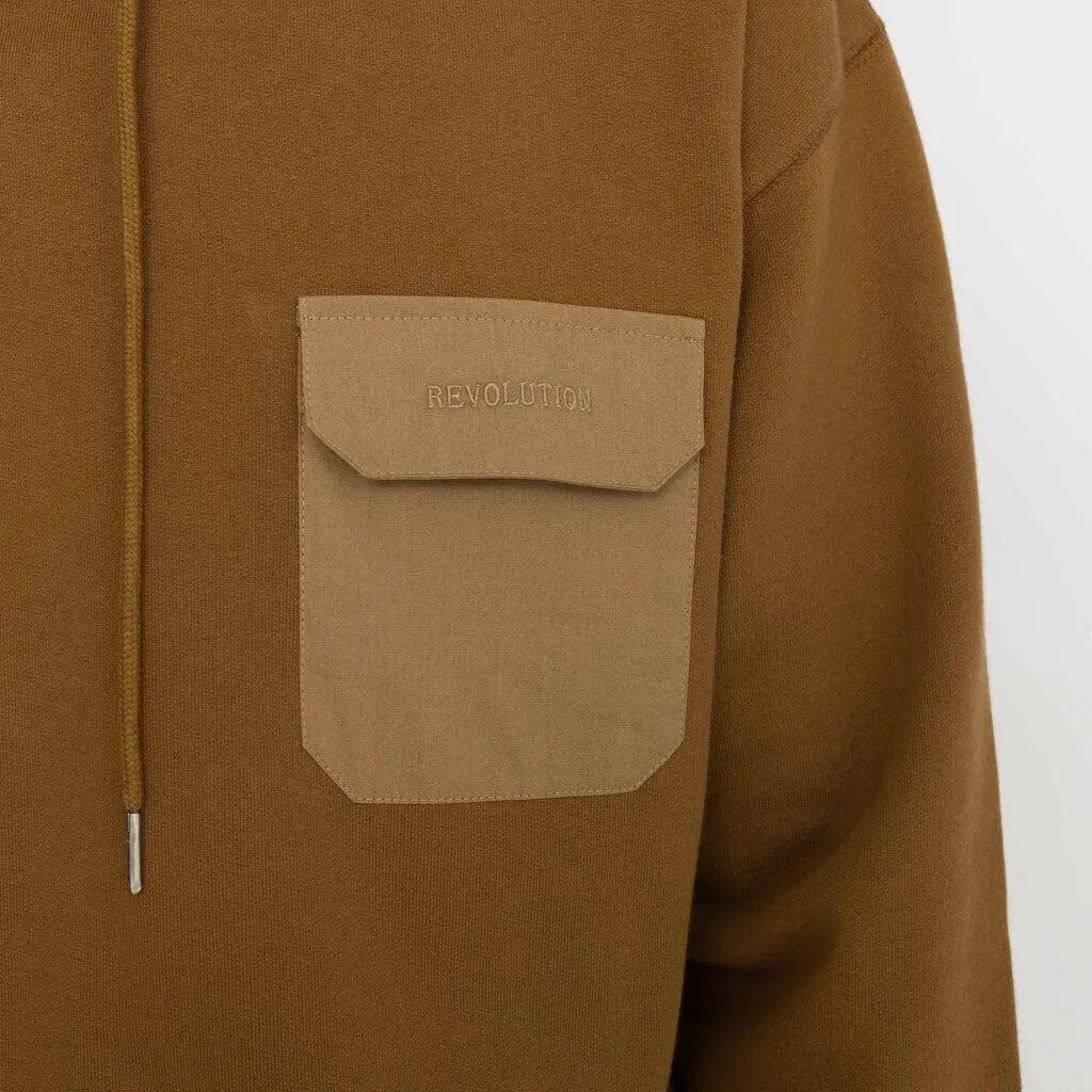 Loose Hoodie / 2760 - Lightbrown sold by Revolution product image thumbnail 2