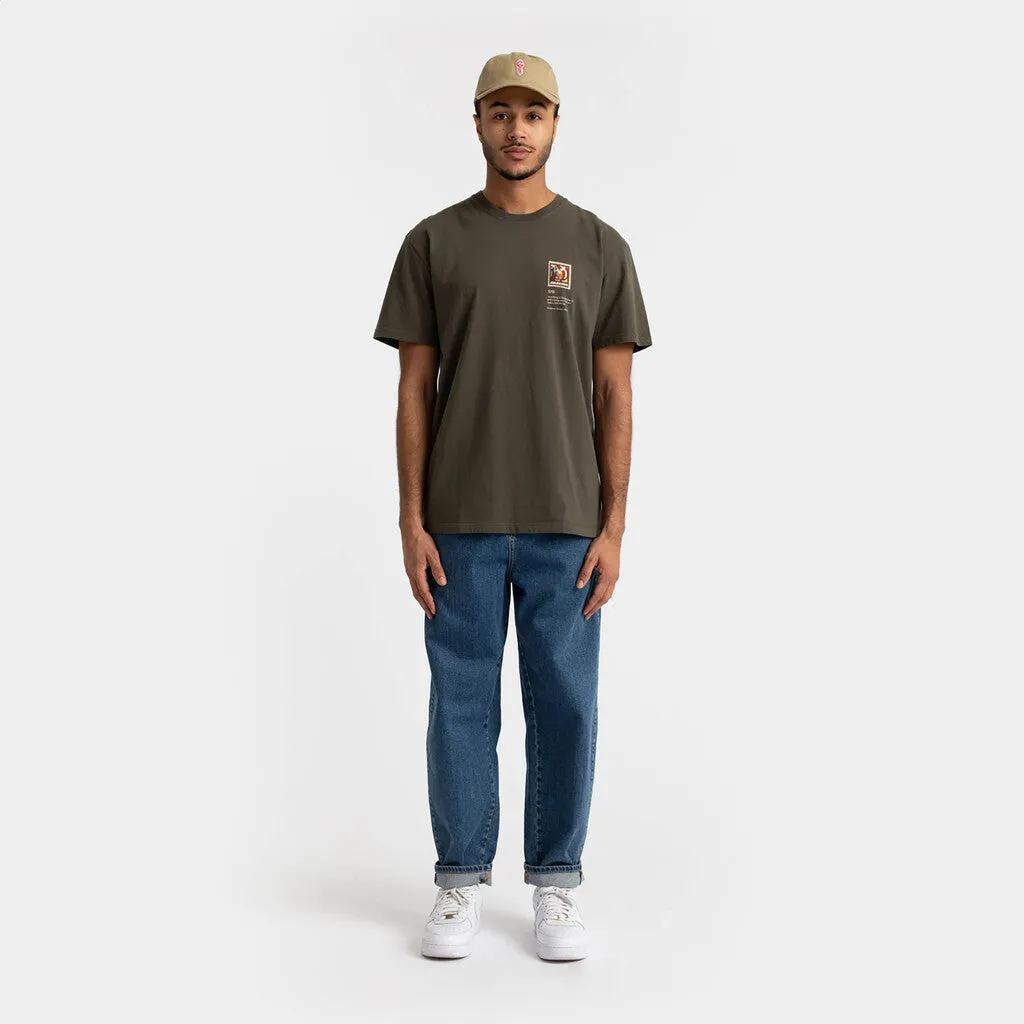 Loose T-shirt / 1300 J19 - Army sold by Revolution product image thumbnail 4