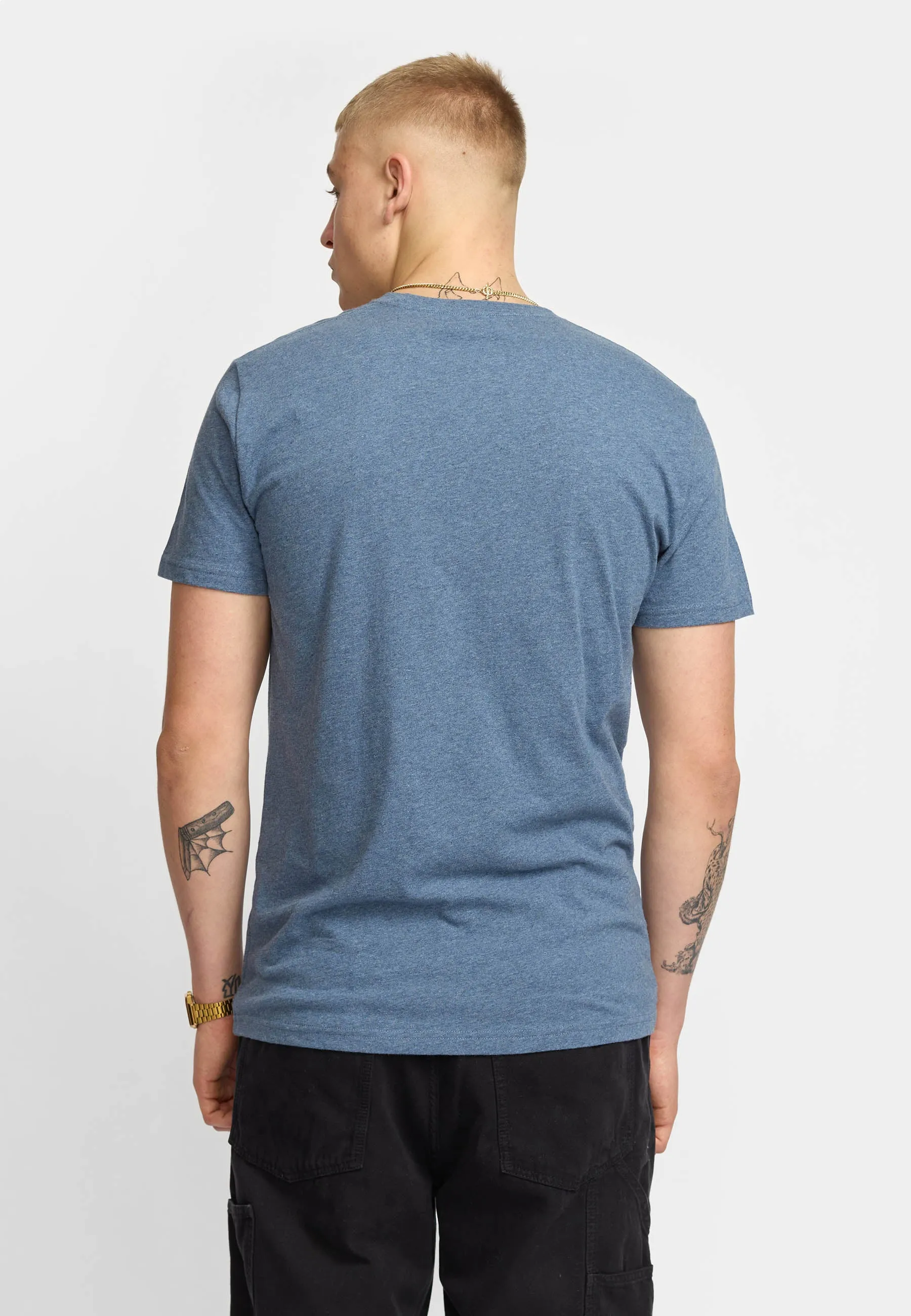 Application T-Shirt / 1379 SAF - Blue-melange sold by Revolution product image thumbnail 3