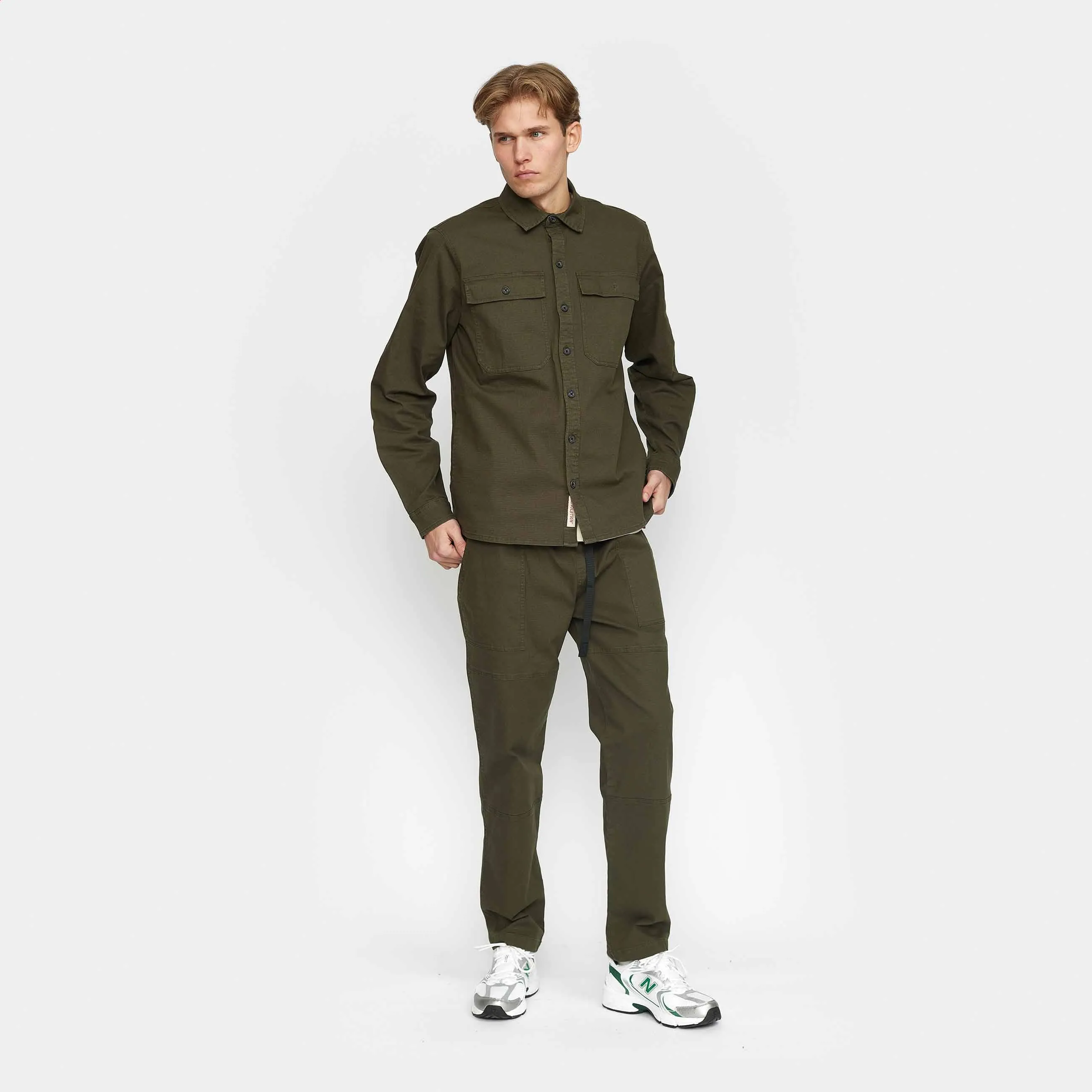 Worker Overshirt / 3133 - Army sold by Revolution product image thumbnail 2