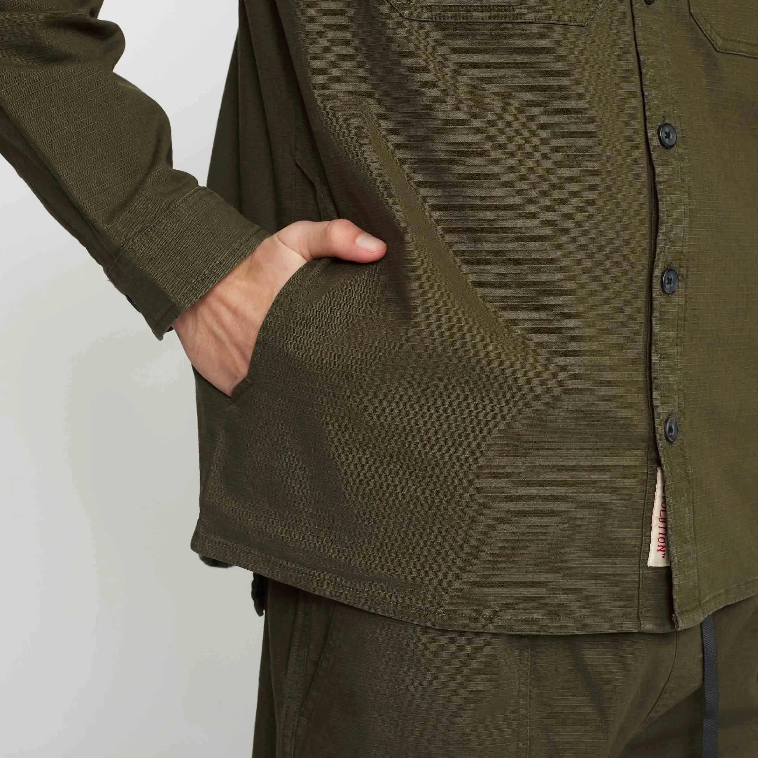 Worker Overshirt / 3133 - Army sold by Revolution product image thumbnail 5