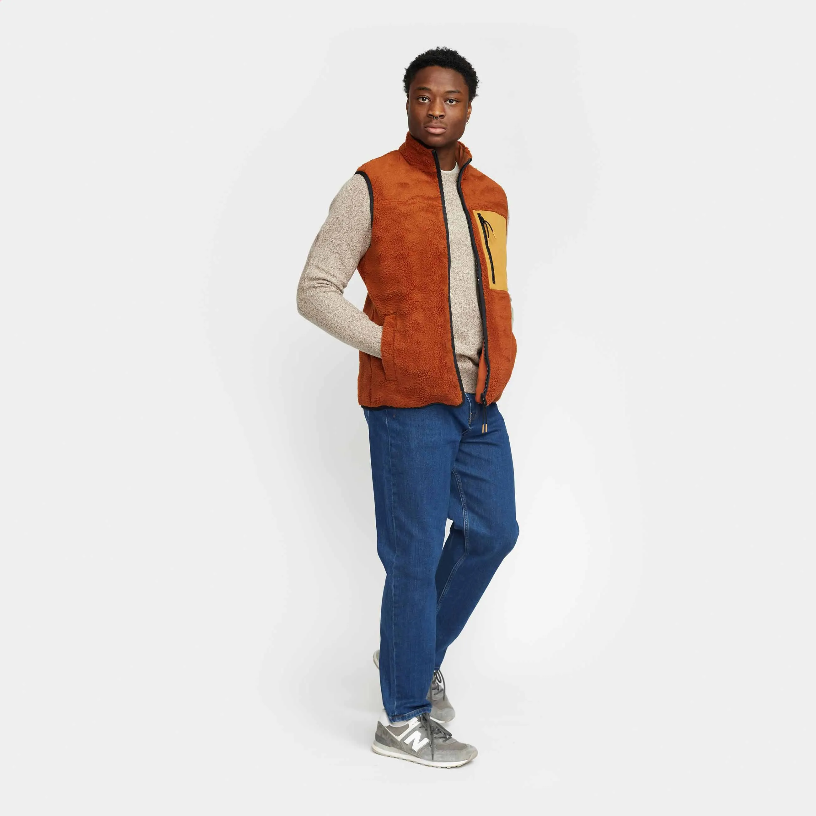 Pocket Teddy Vest / 7833 - Orange sold by Revolution