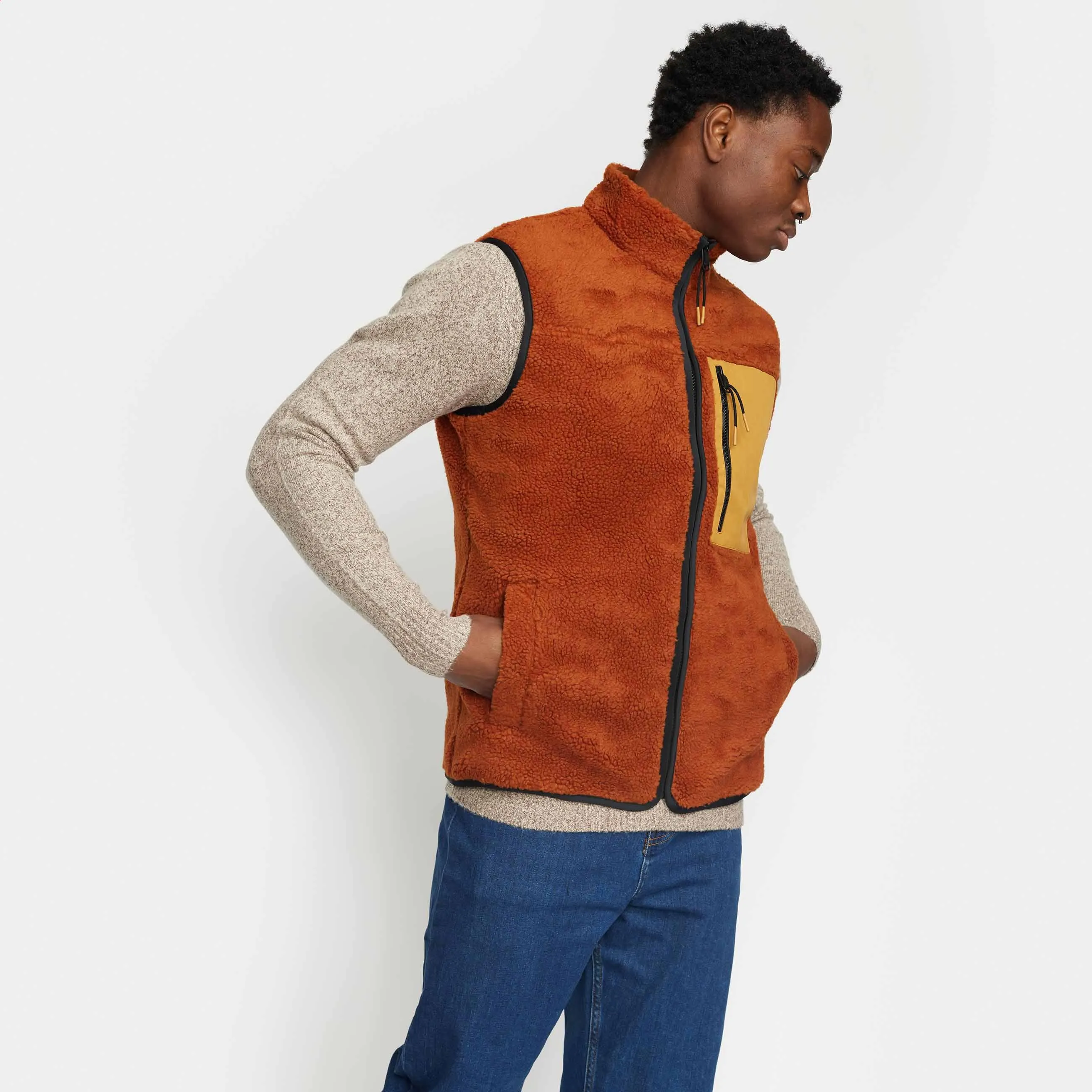 Pocket Teddy Vest / 7833 - Orange sold by Revolution product image thumbnail 2