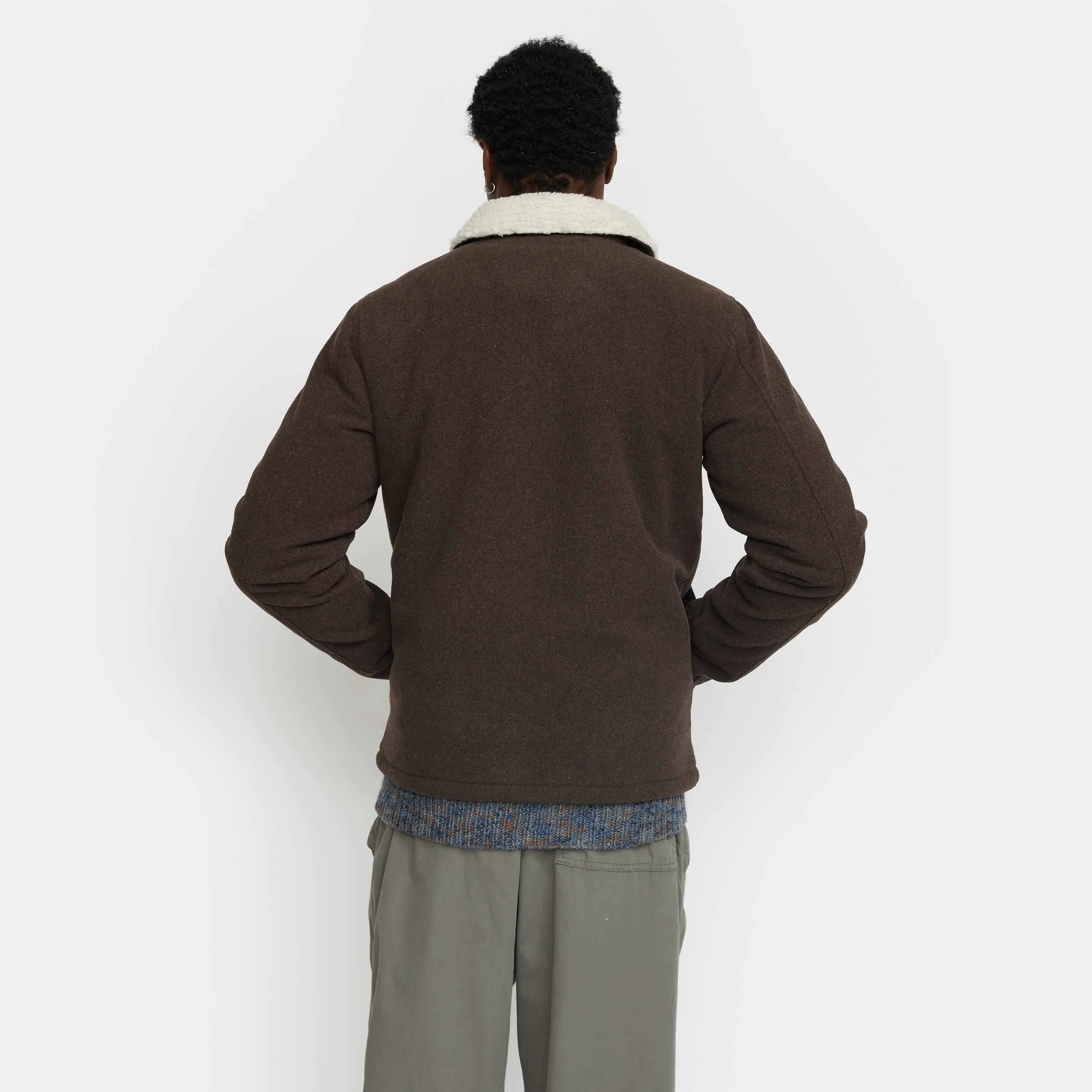 Shirt Jacket / 7854 - Darkbrown sold by Revolution product image thumbnail 3