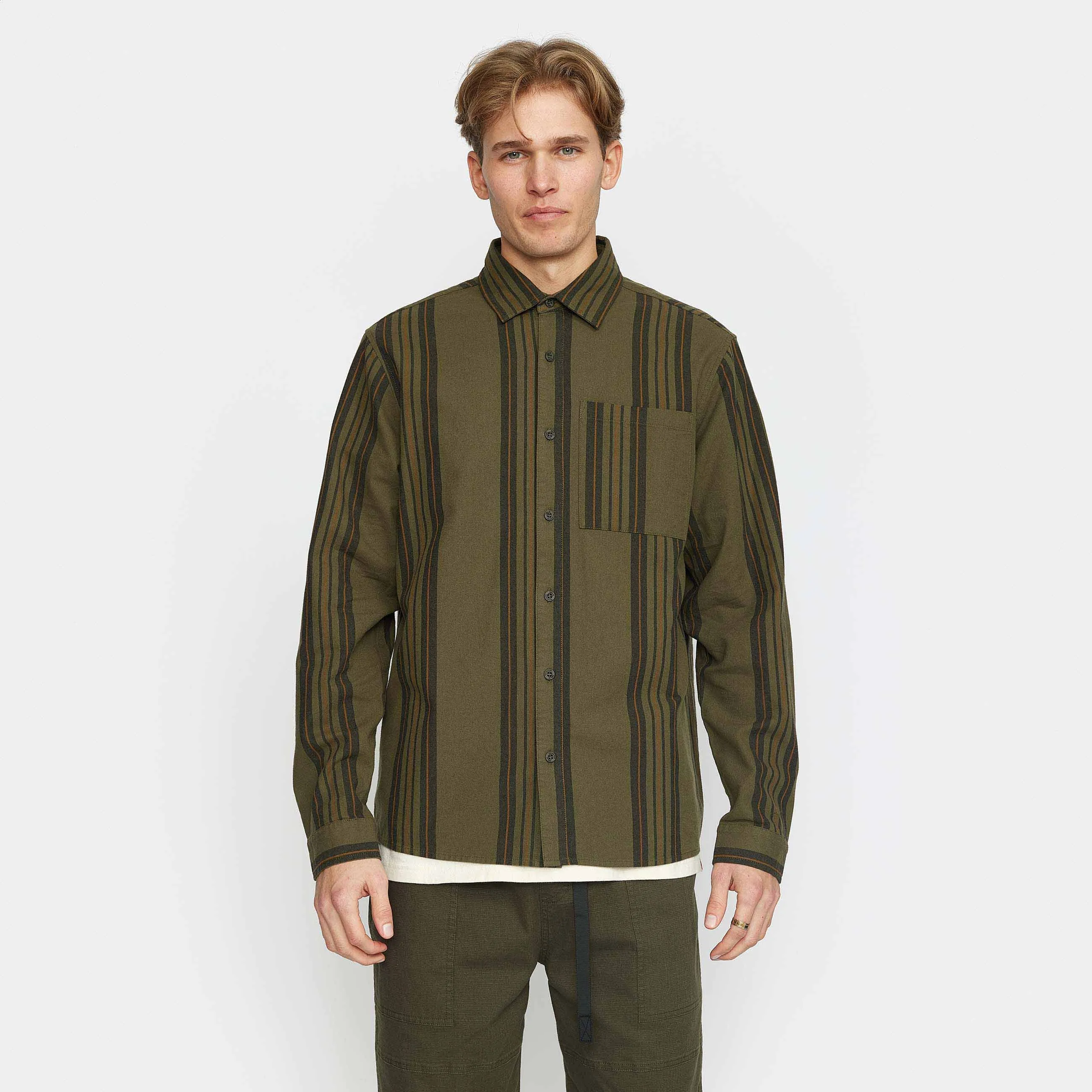 Loose Shirt / 3131 - Army sold by Revolution product image thumbnail 3