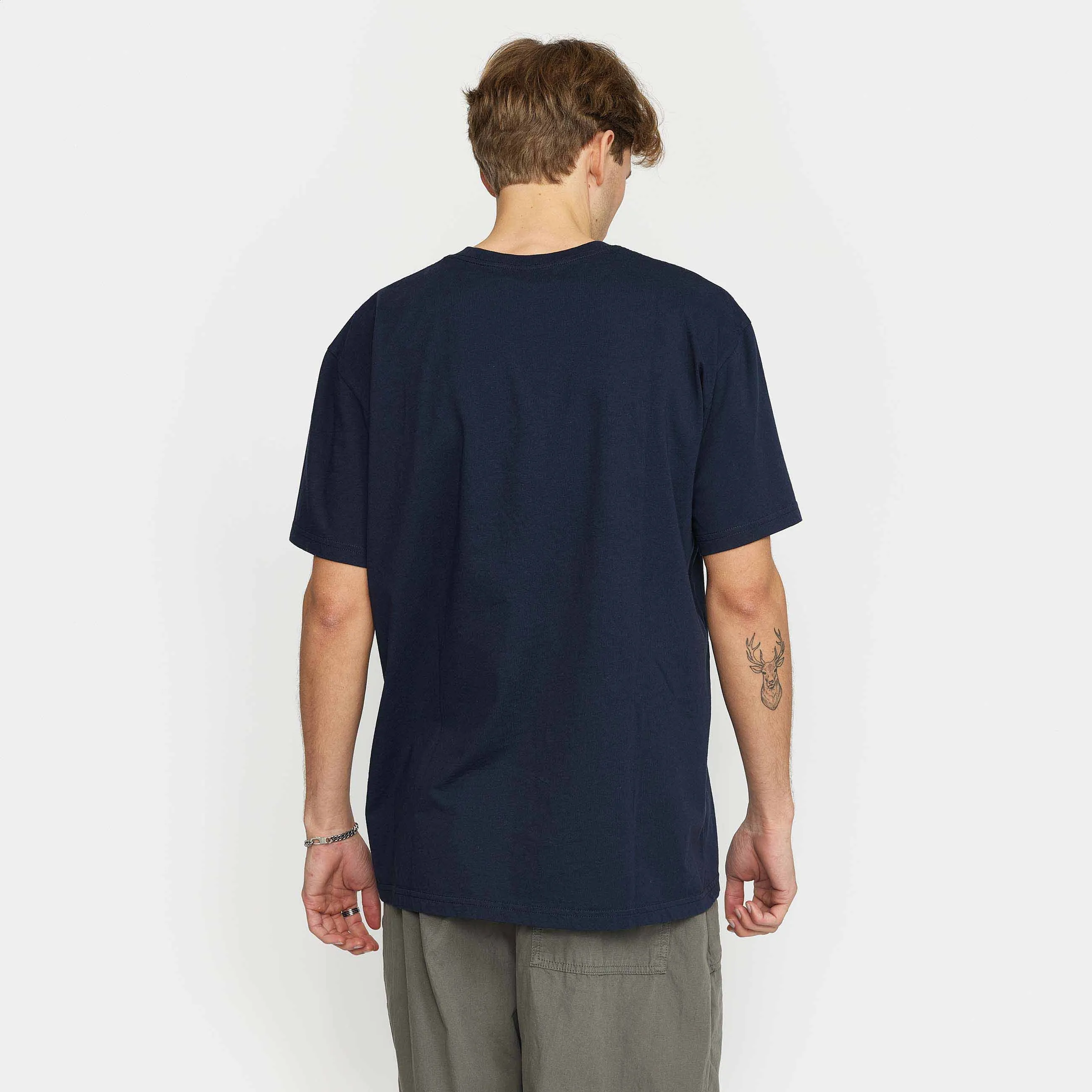 Printed T-shirt / 1382 DOP - Navy sold by Revolution product image thumbnail 3