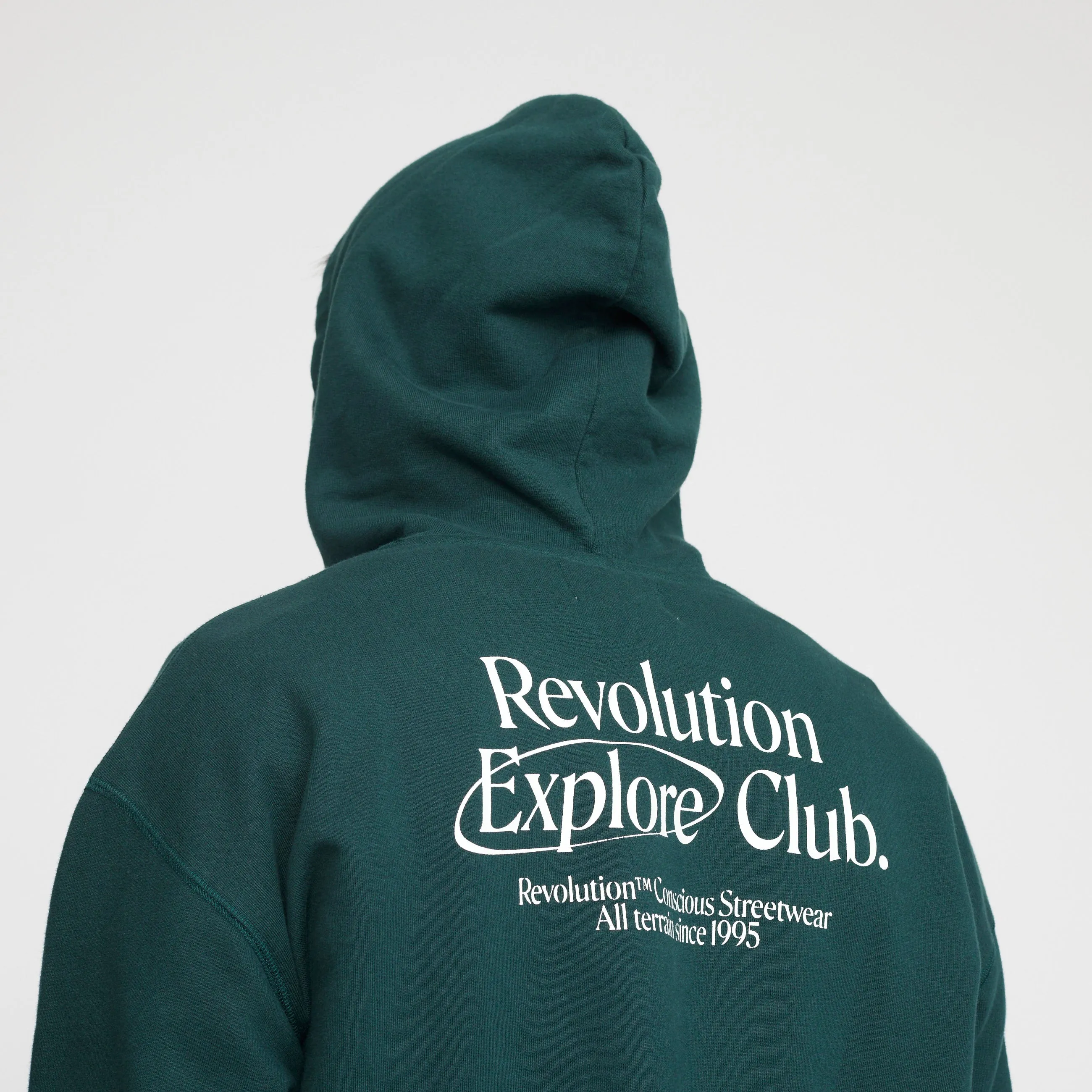 Printed Hoodie / 2781 EXP - Darkgreen sold by Revolution product image thumbnail 4