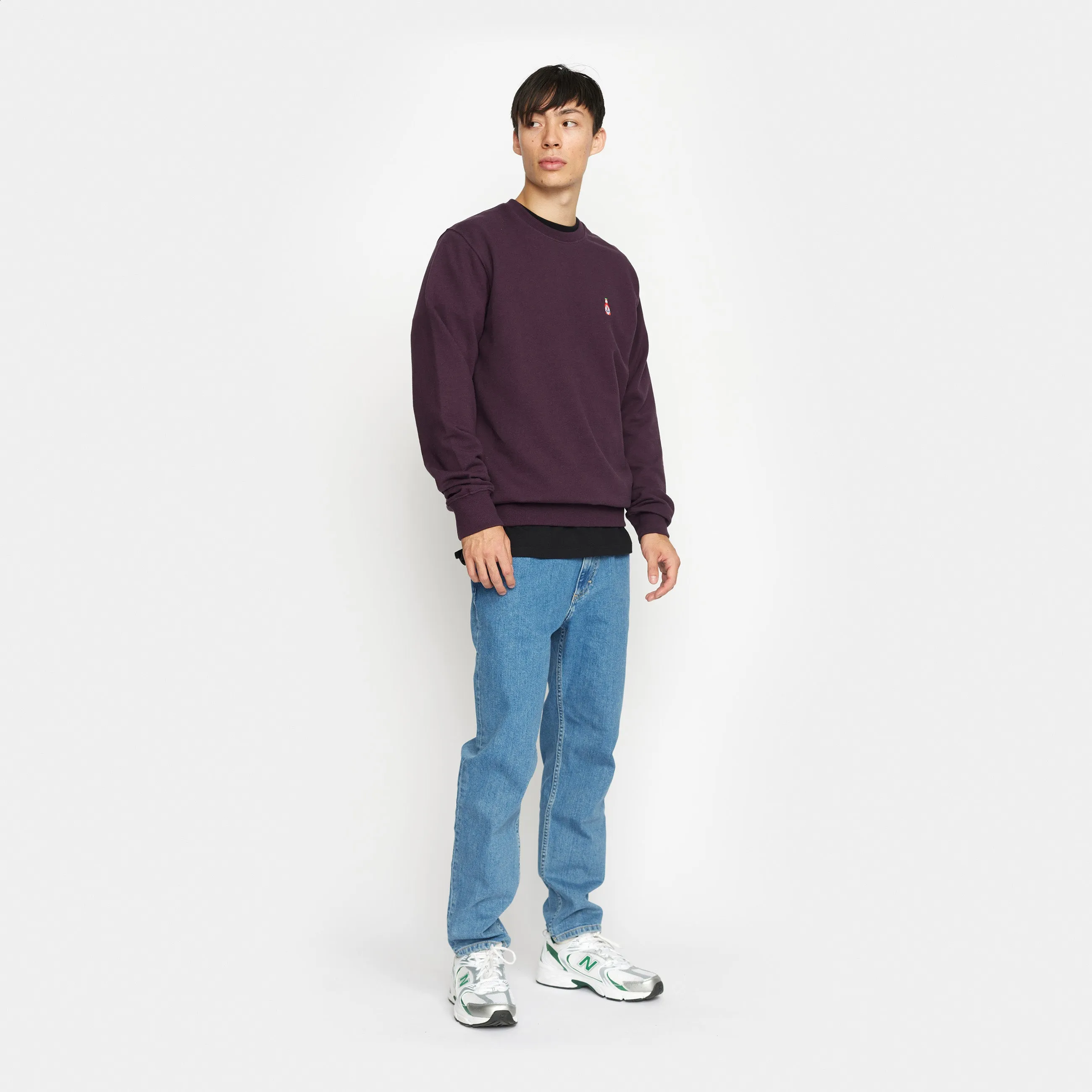 Application Sweatshirt / 2779 HOT - Purple-melange sold by Revolution product image thumbnail 5