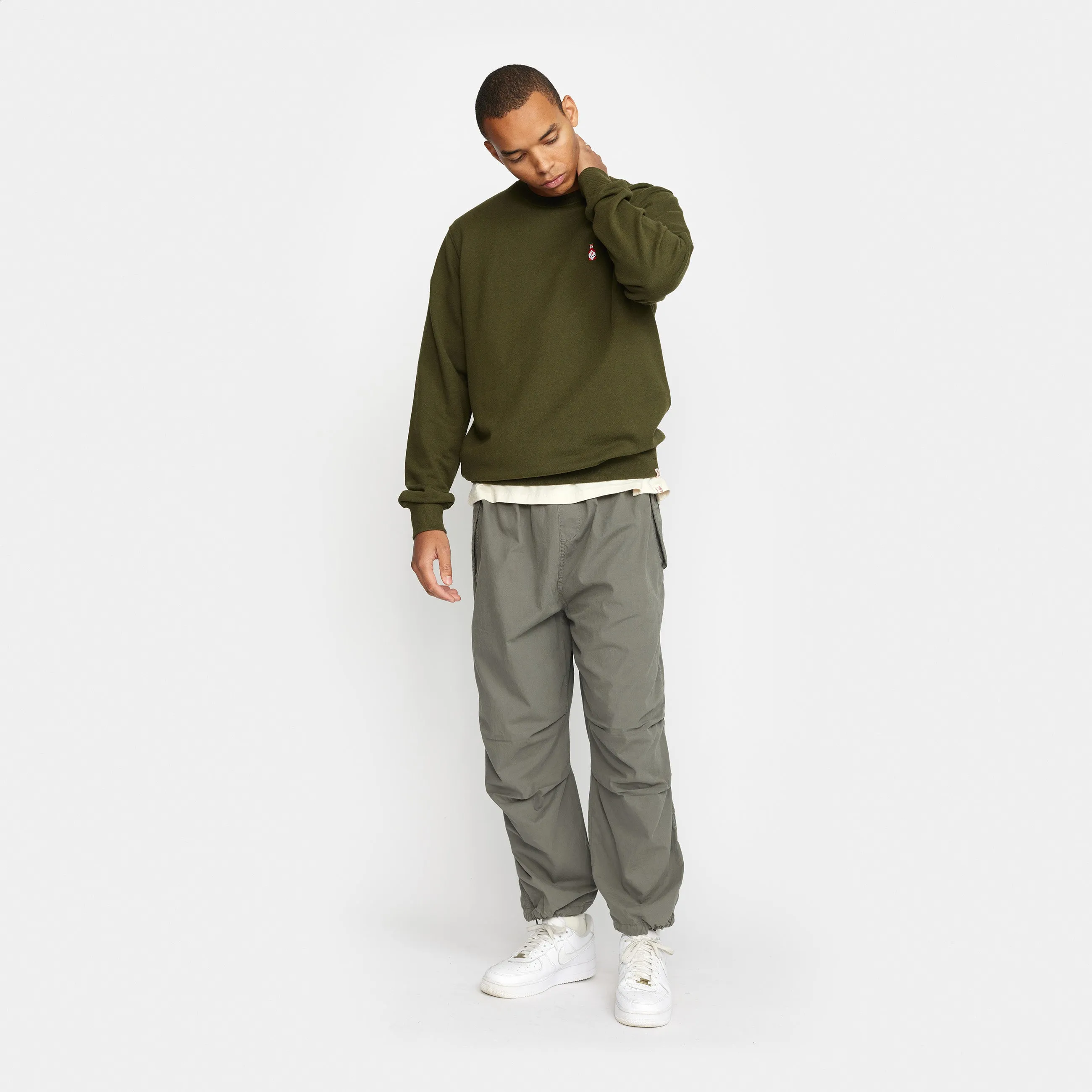 Application Sweatshirt / 2779 HOT - Army-melange sold by Revolution product image thumbnail 4